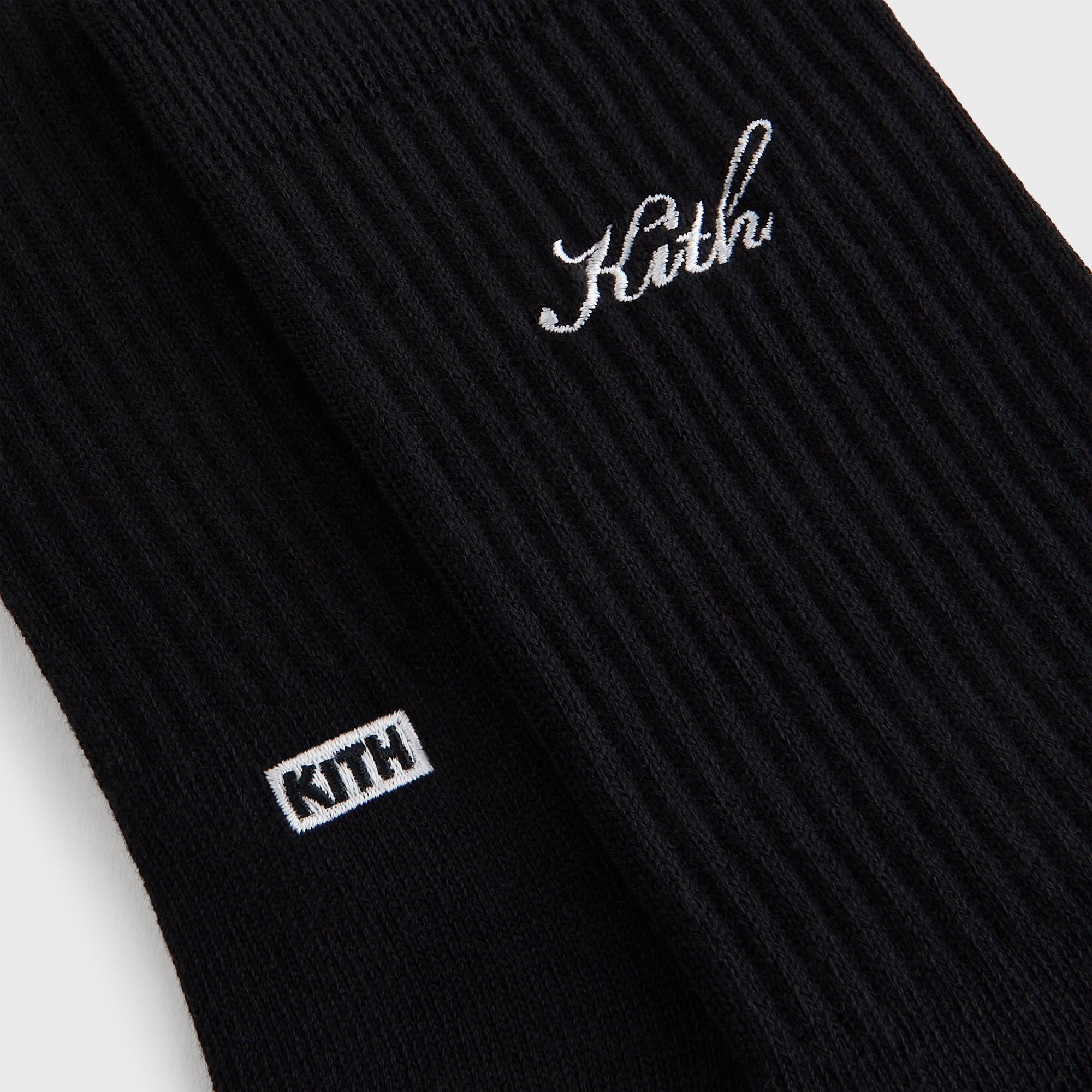 Kith 3-Pack Script Cotton Crew Socks - Multi