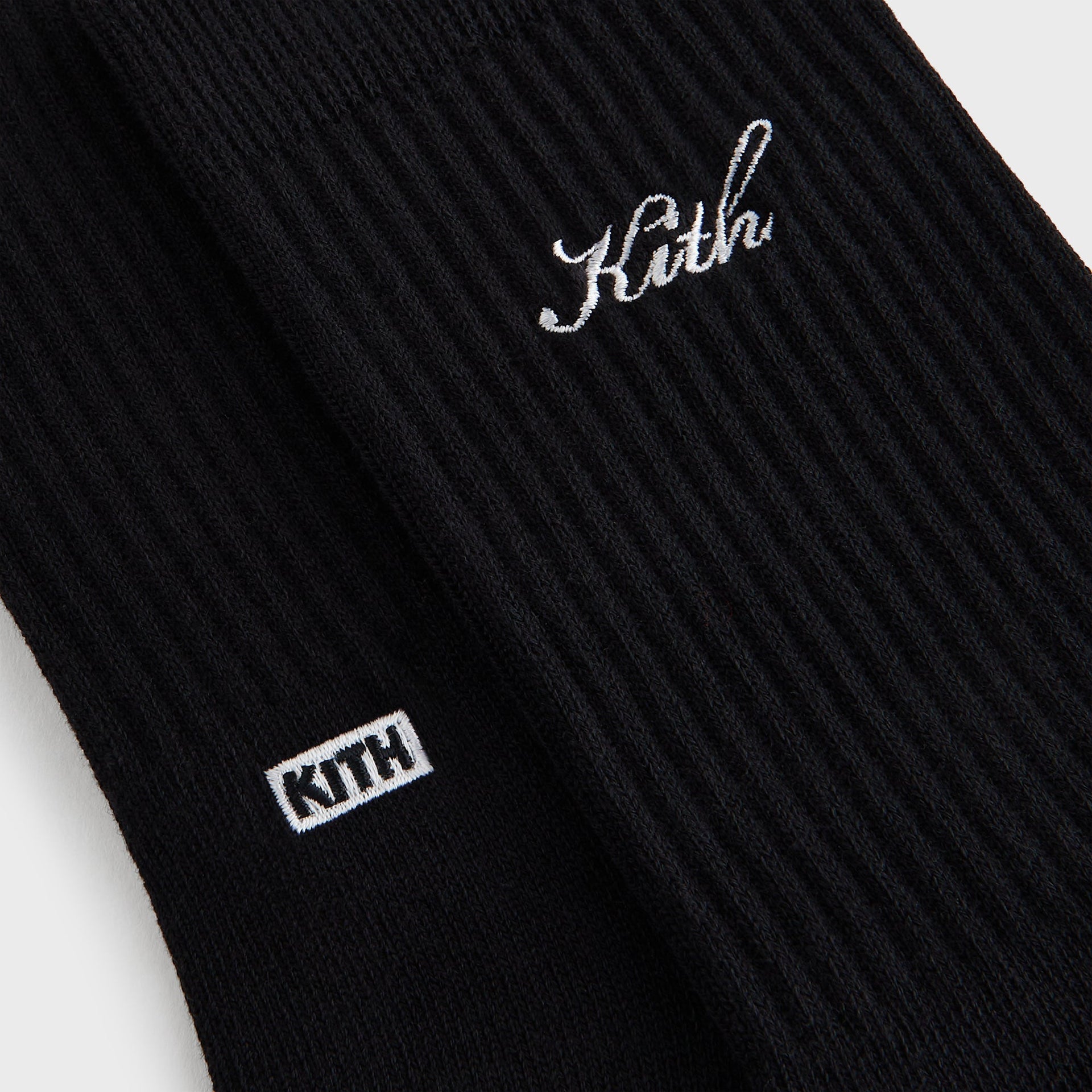 Kith 3-Pack Script Cotton Crew Socks - Multi