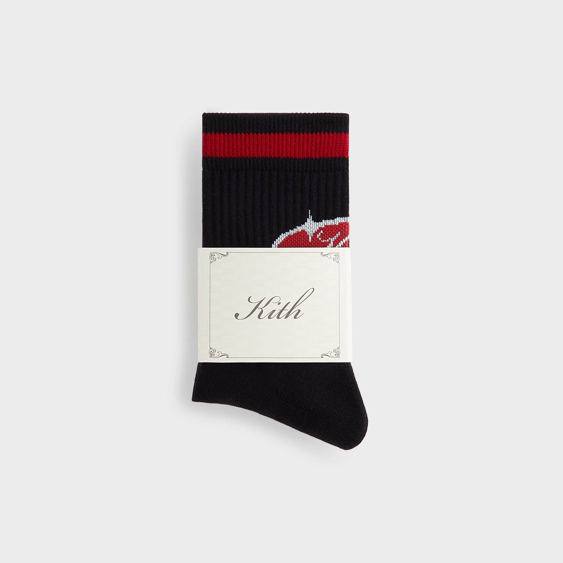 Kith 3-Pack Striped Cotton Mid Crew Socks - Multi
