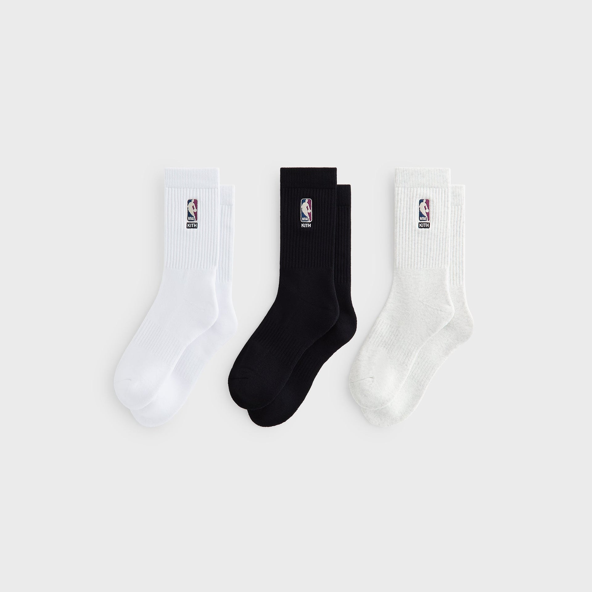 Kith for NBA All-Star 3-Pack Crew Socks - Multi