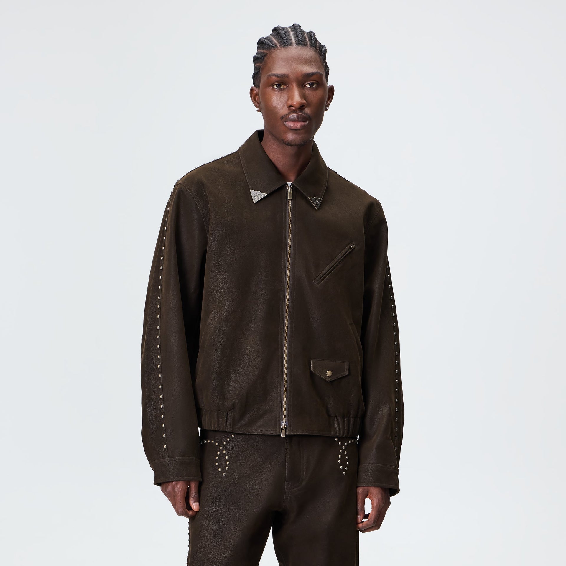 Kith Velvet Patina Studded Cassius Jacket - Clever