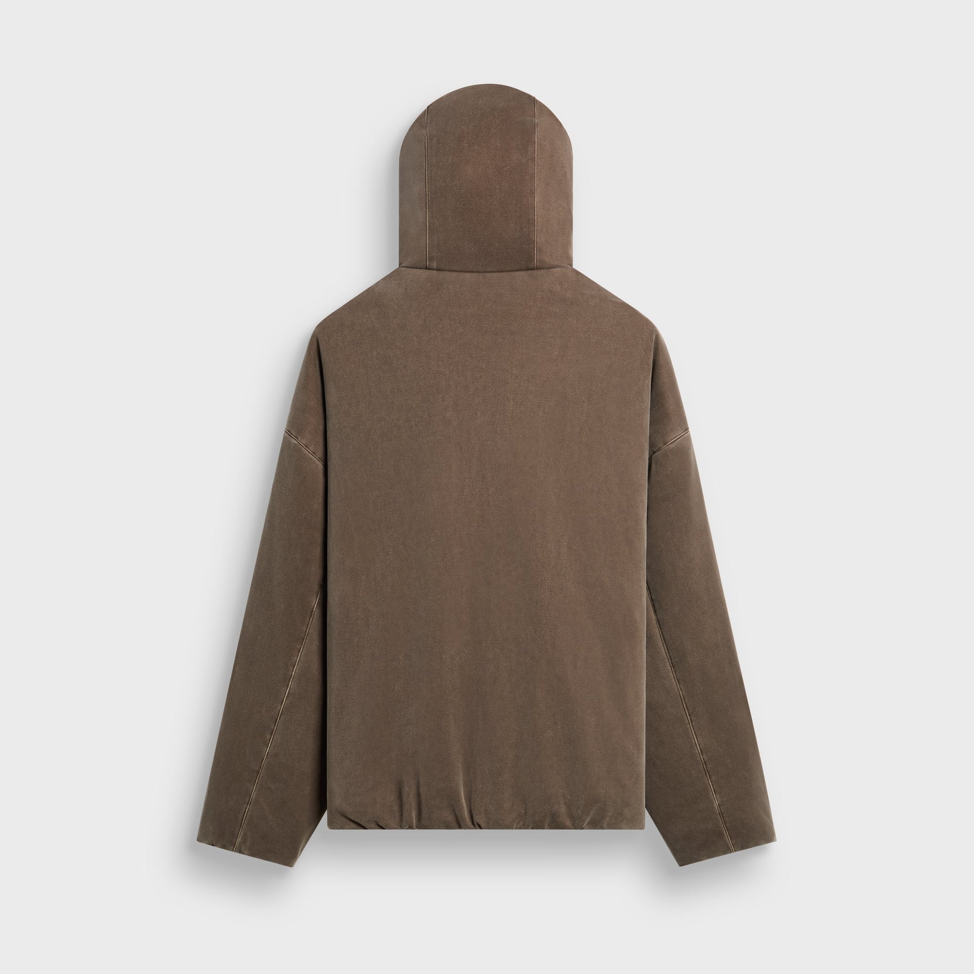 Kith Microsuede Puffed Jaysen Hoodie - Pecan - PH