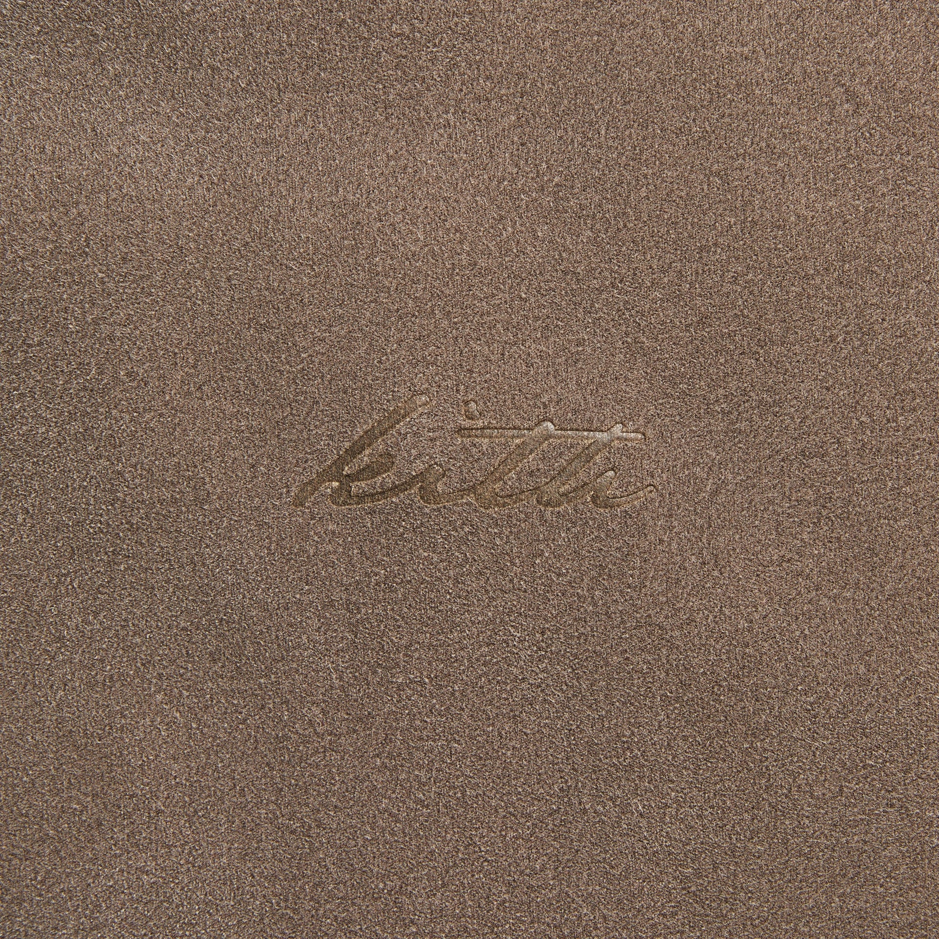 Kith Microsuede Puffed Jaysen Hoodie - Pecan