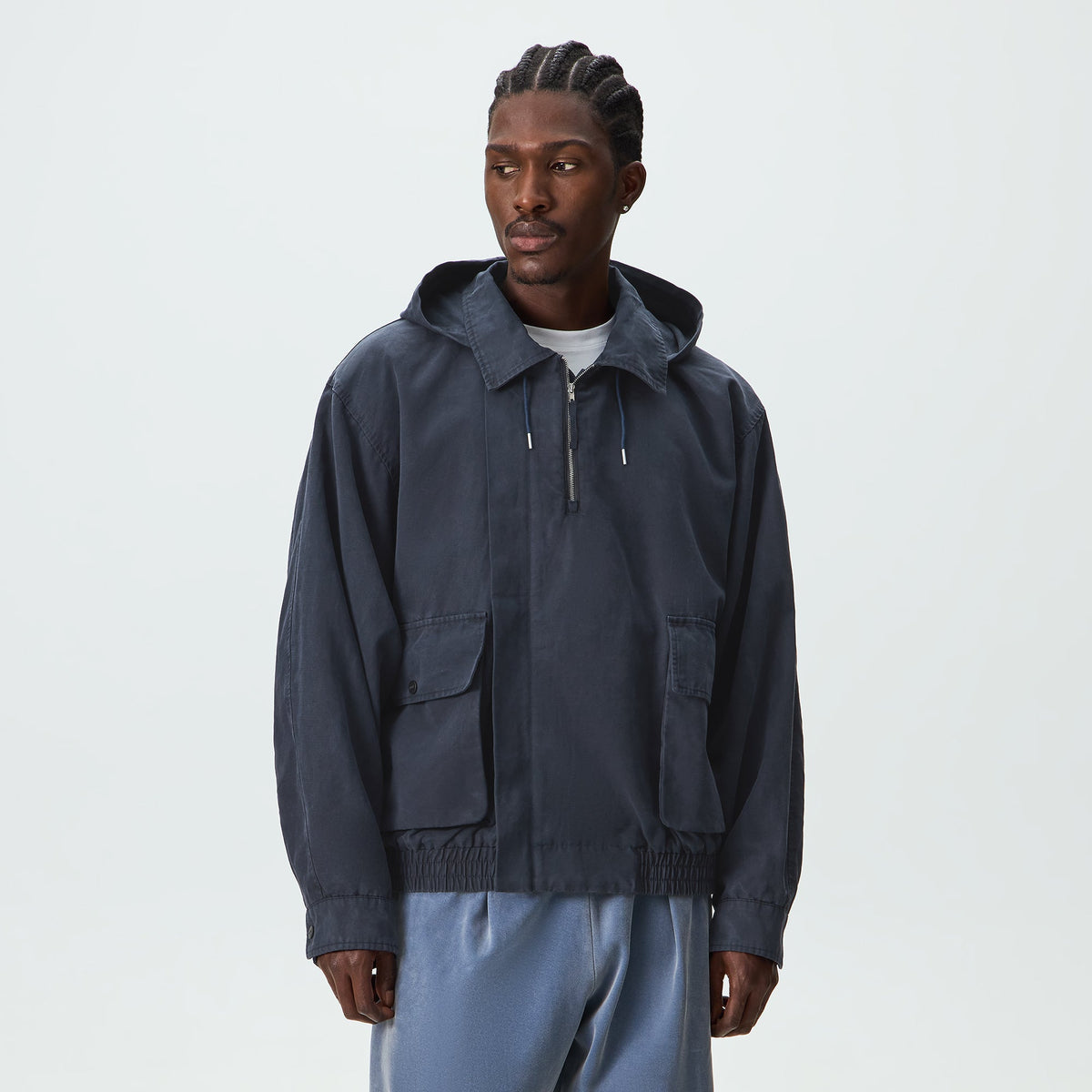 Kith Garment-Dyed Cotton Faille Kip Jacket - Cosmos