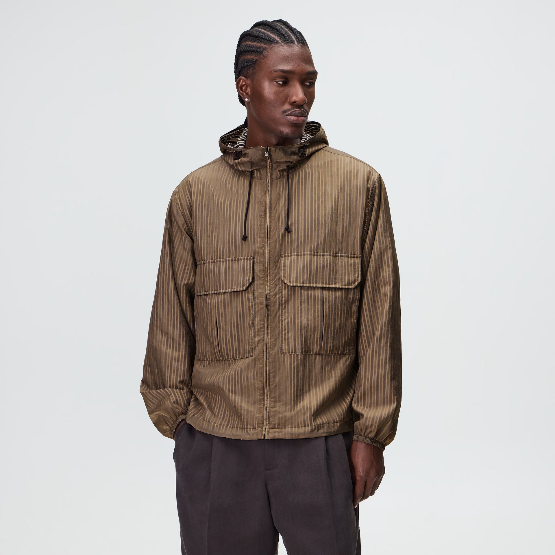 Kith Layered Stripe Raj Jacket - Gobi - PH