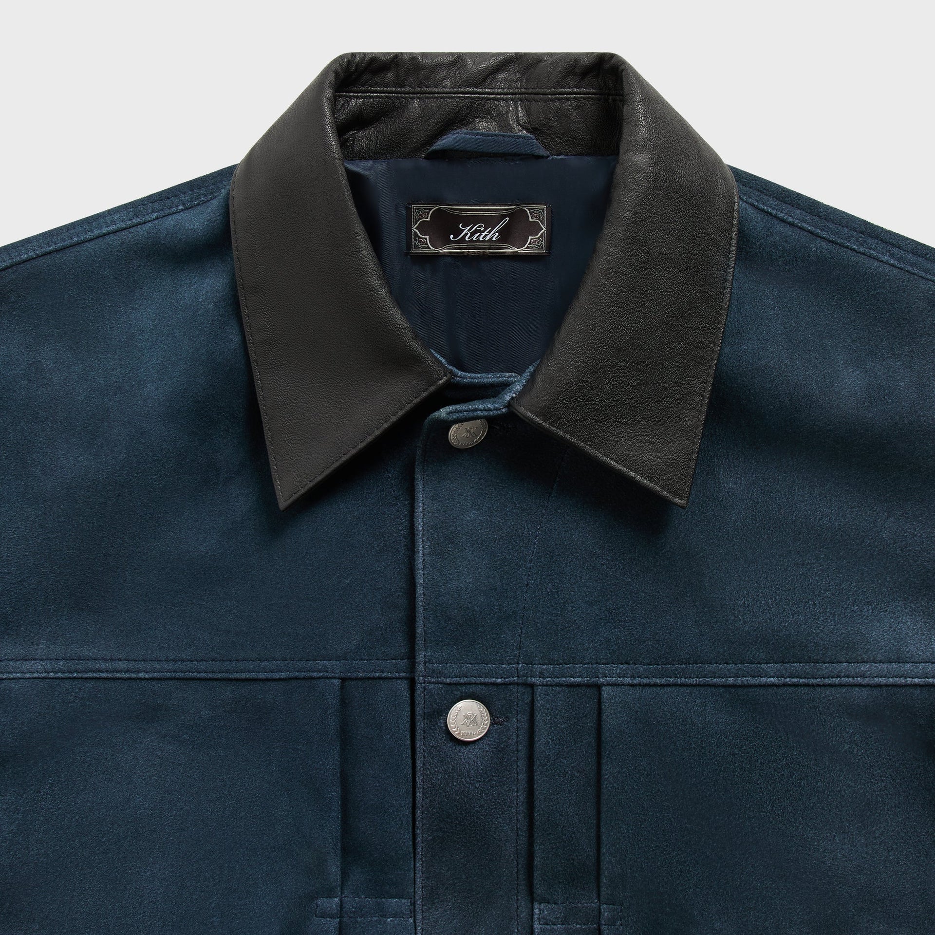 Kith Suede Alonzo Jacket - Blue Heron - PH