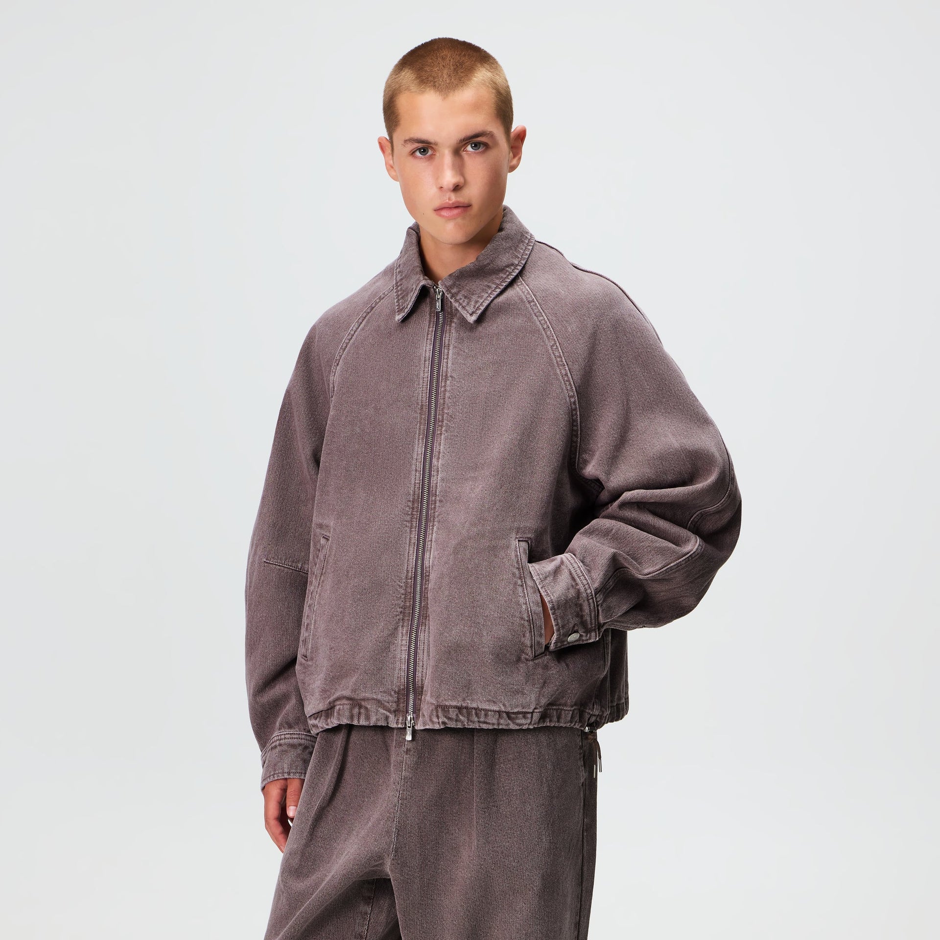Kith Herringbone Denim Efron Jacket - Matrix - PH