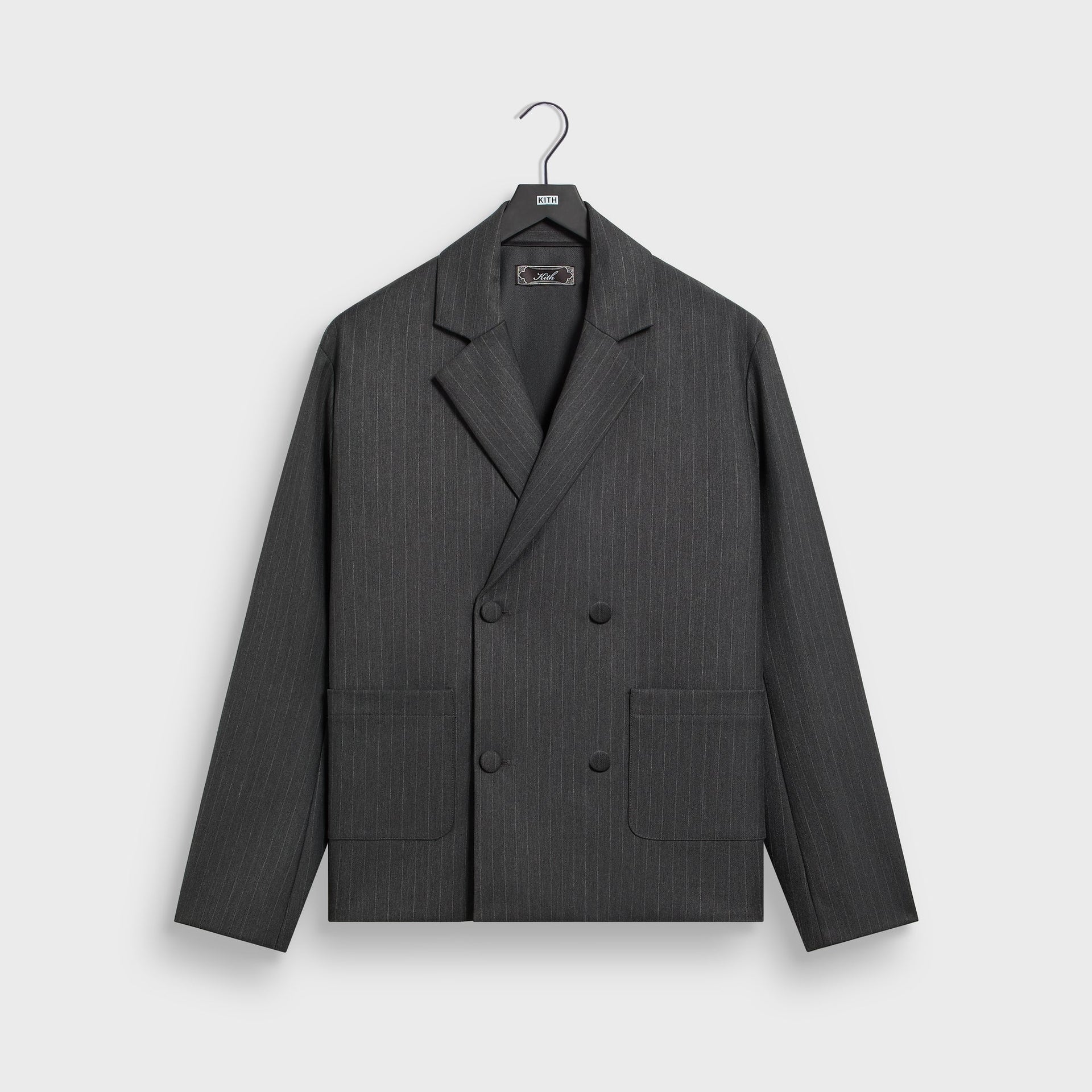 Kith Double Weave Raya Blazer - Dark Heather Grey - PH