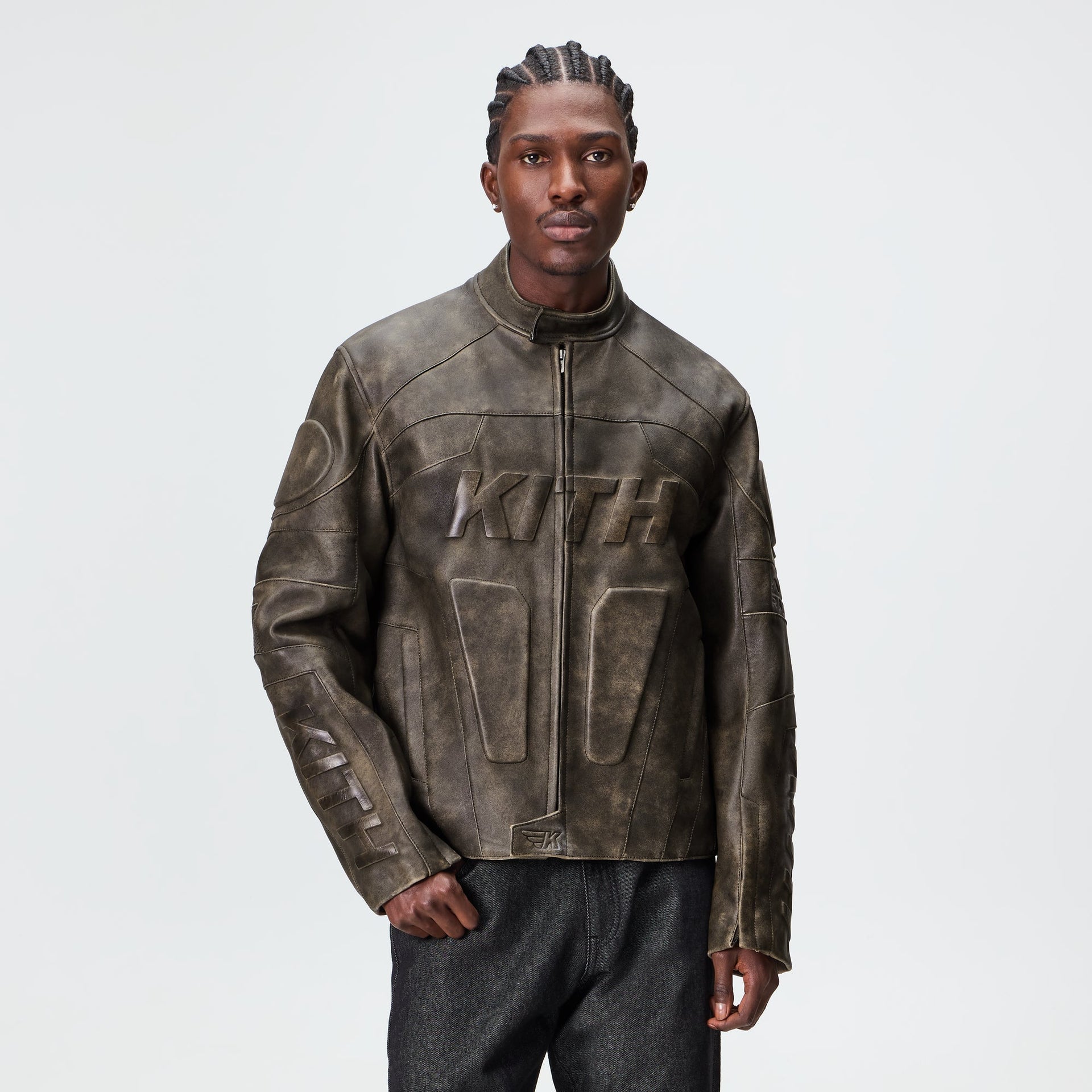 Kith Vintage Leather Wayne Moto Jacket - Clever - PH