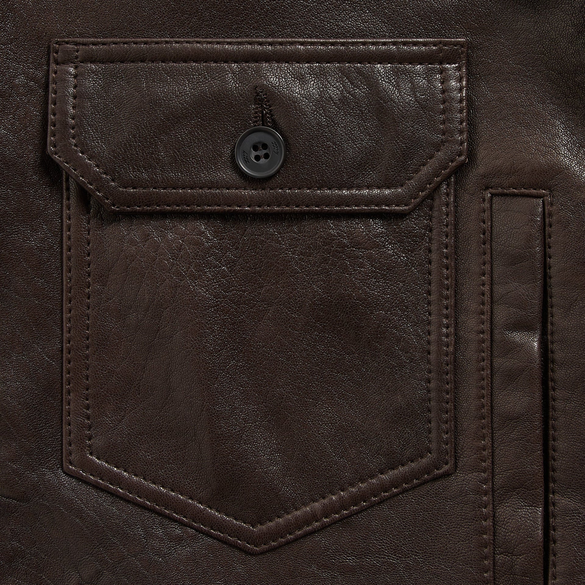 Kith Vintage Leather Alonzo Jacket - Kindling - PH