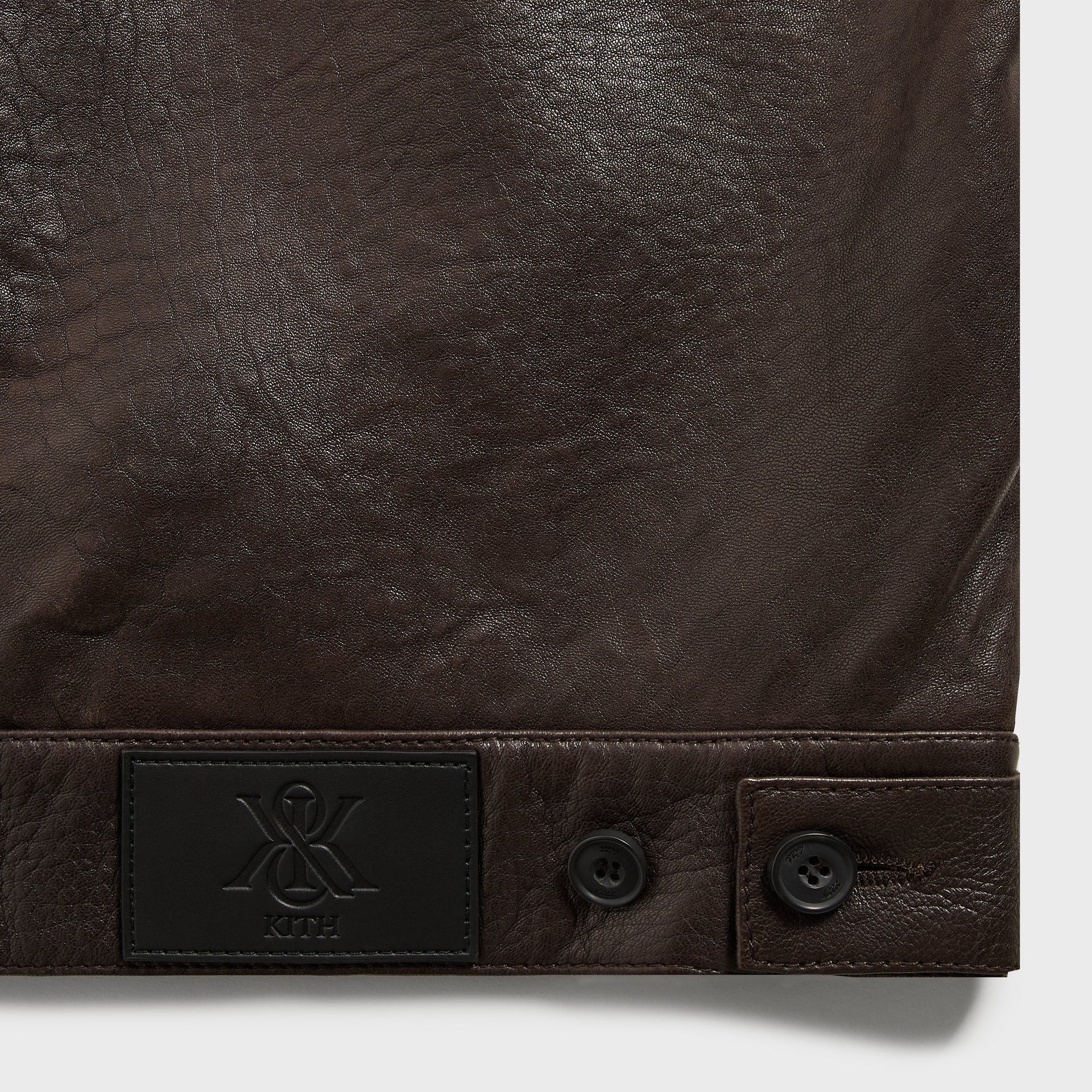 Kith Vintage Leather Alonzo Jacket - Kindling - PH