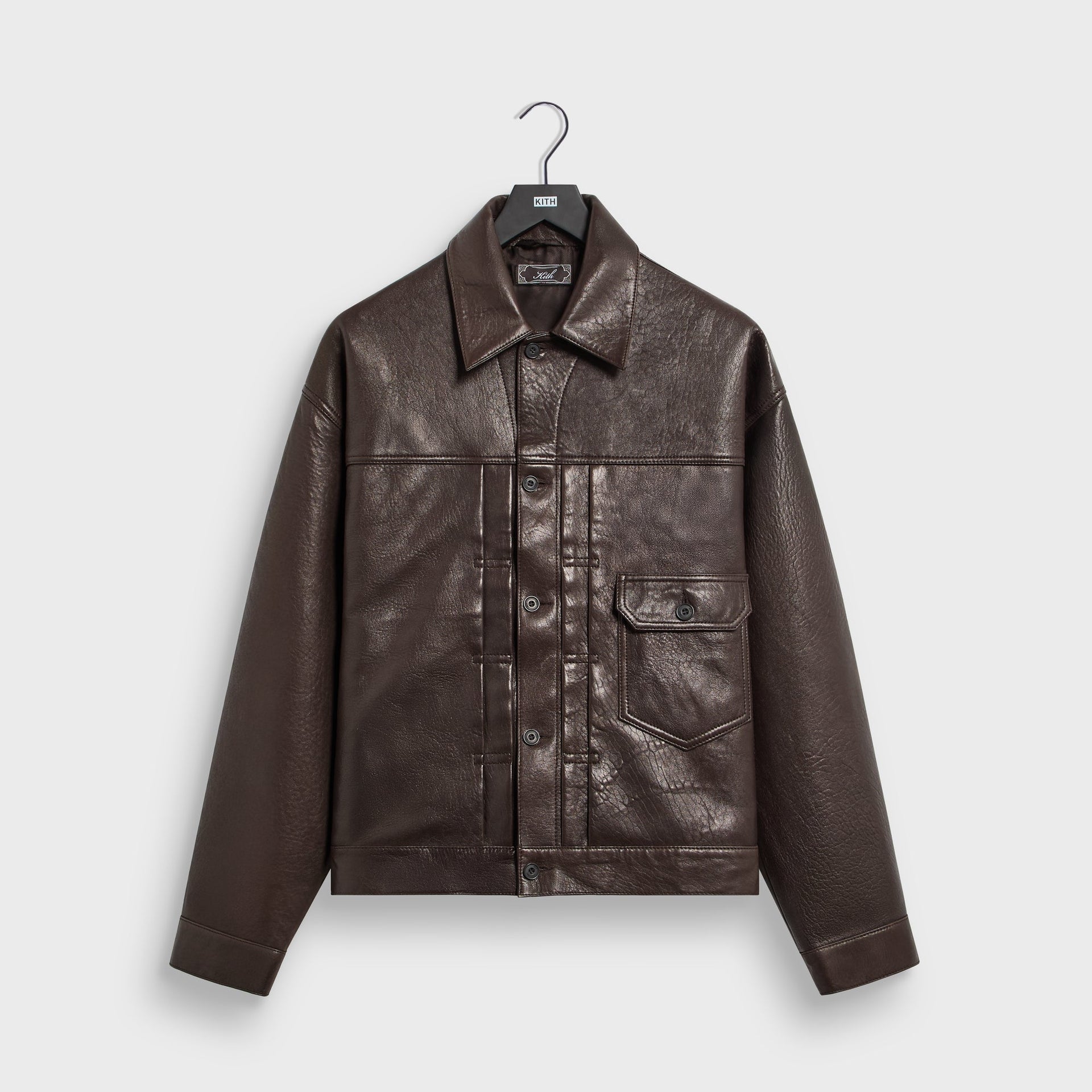 Kith Vintage Leather Alonzo Jacket - Kindling - PH