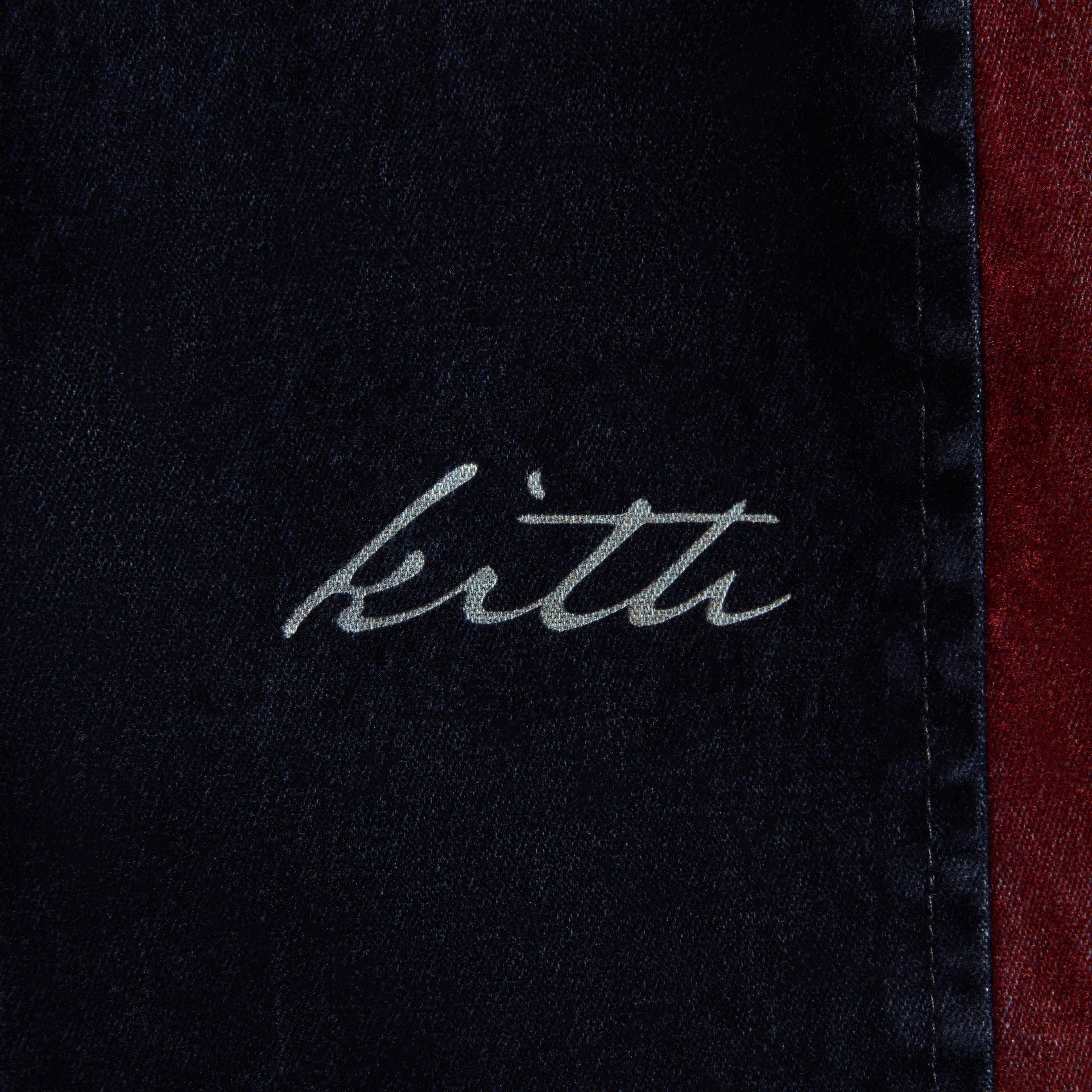Kith Patchwork Flocked Denim Nyx Hooded Jacket - Essence - PH