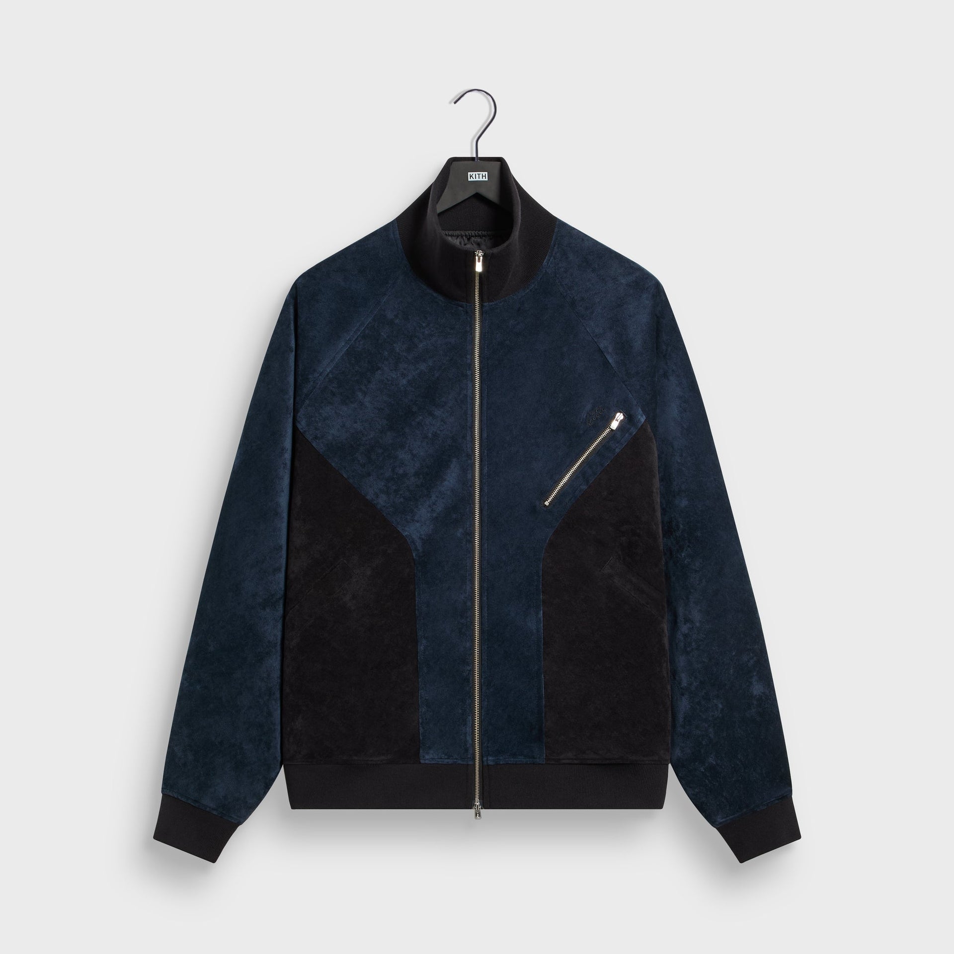 Kith Sueded Velour William Track Jacket - Nocturnal - PH