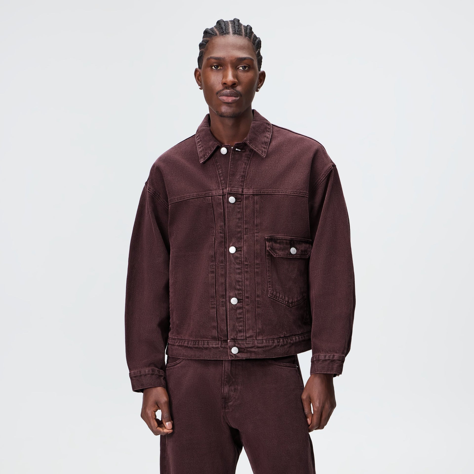 Kith Herringbone Denim Alonzo Jacket - Rich - PH