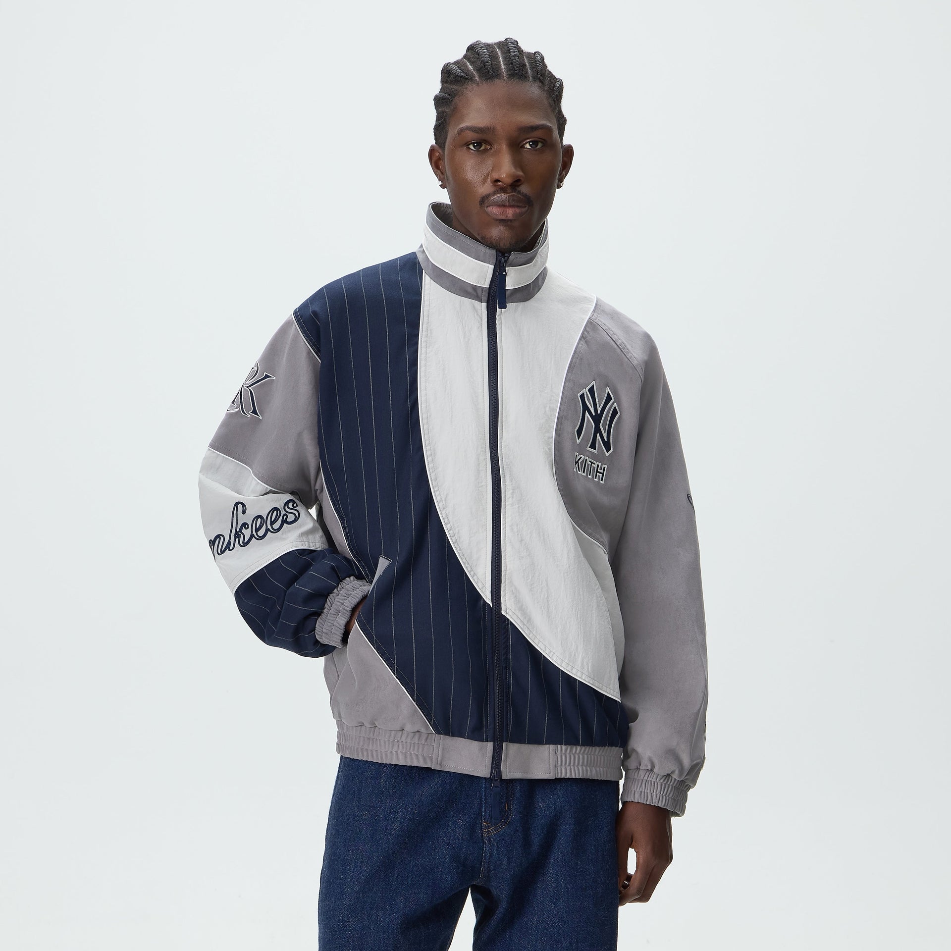 Kith for the New York Yankees Percy Jacket - Skyscraper - PH