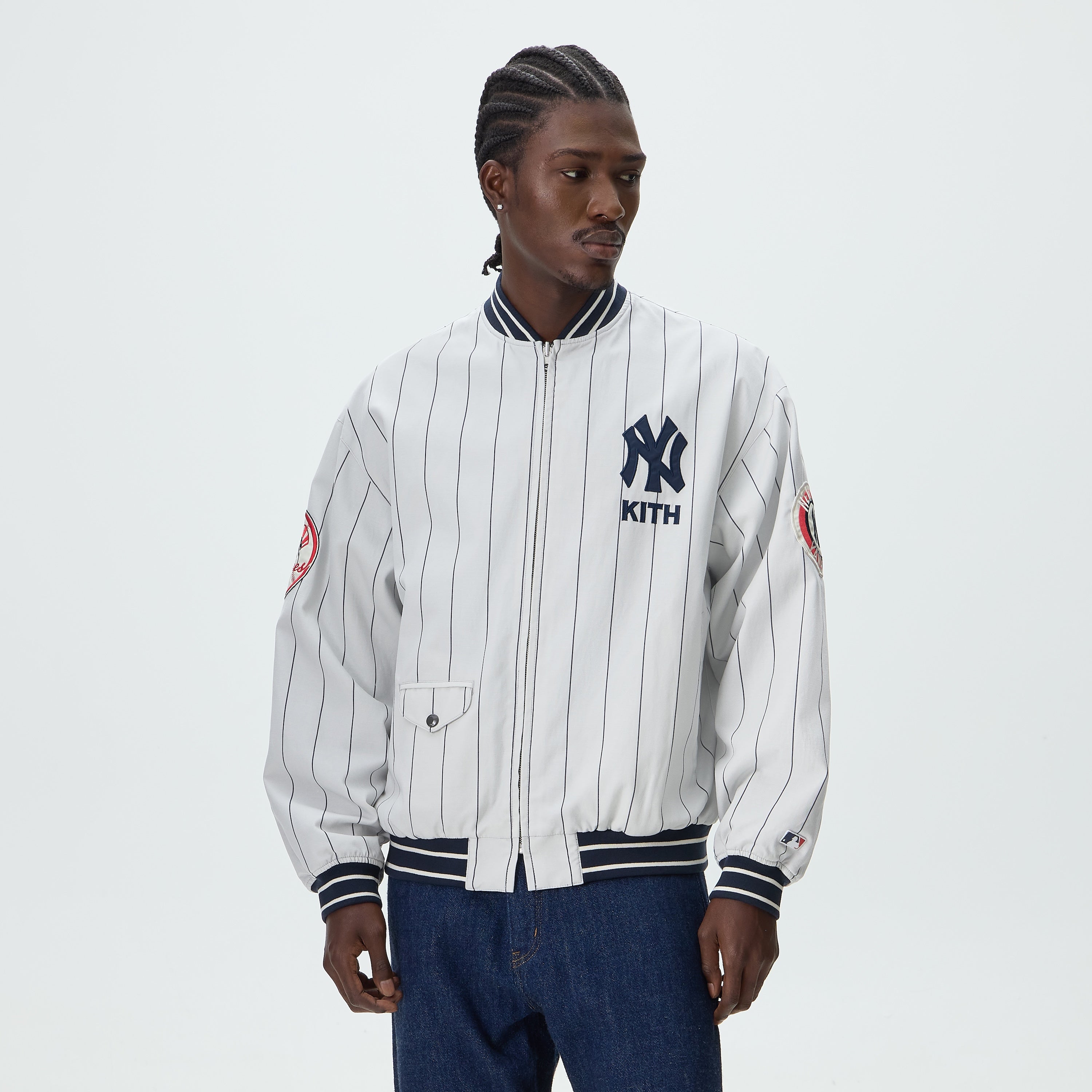 Kith for the New York Yankees Reversible Perry Jacket - Wake