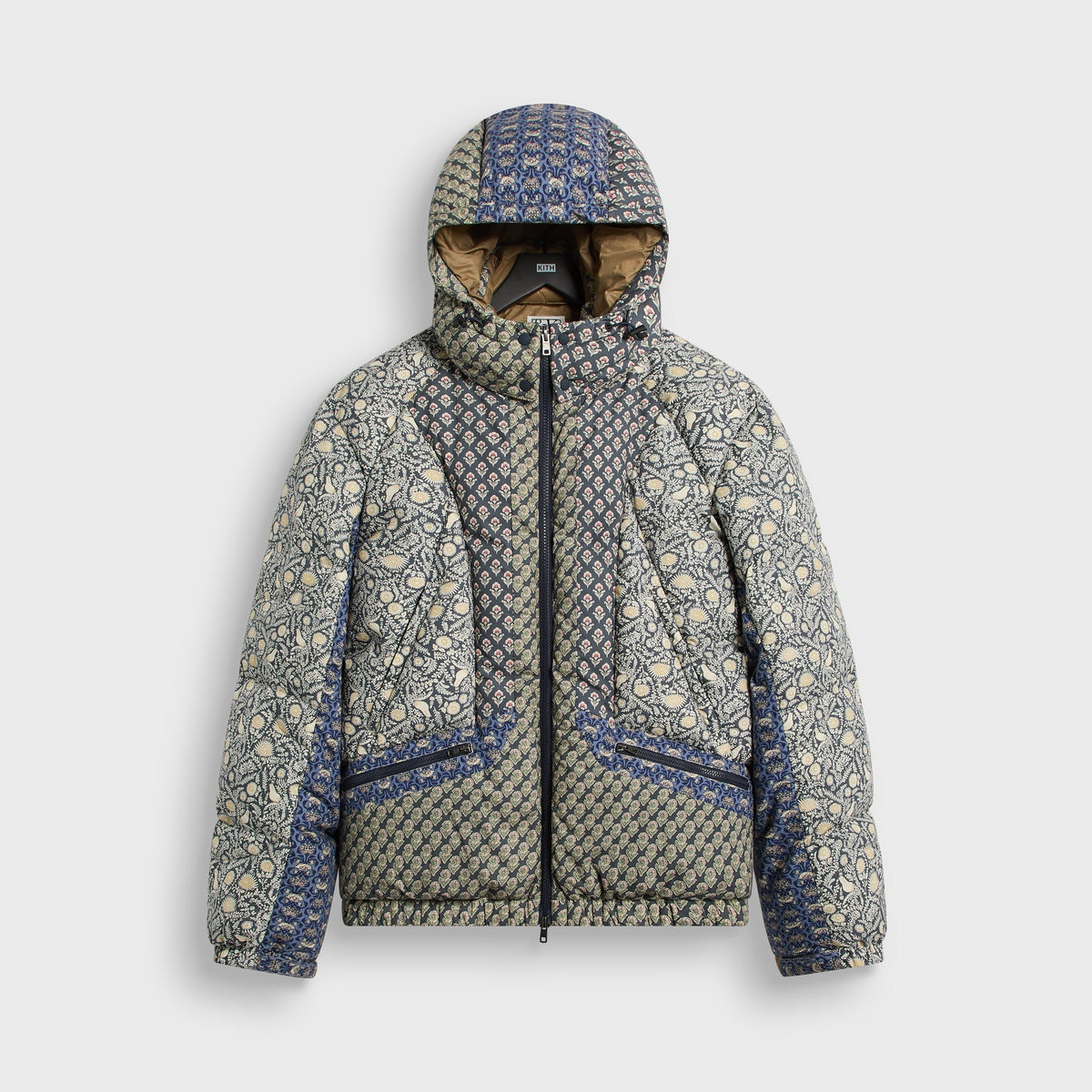 &Kin Printed Poplin Ambrose Puffer - Torpedo - PH