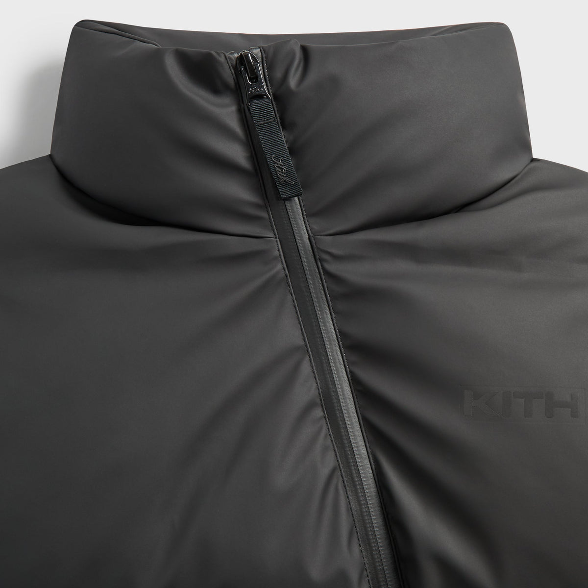 Kith Stretch Poly Filmore Puffer Vest - Black - PH