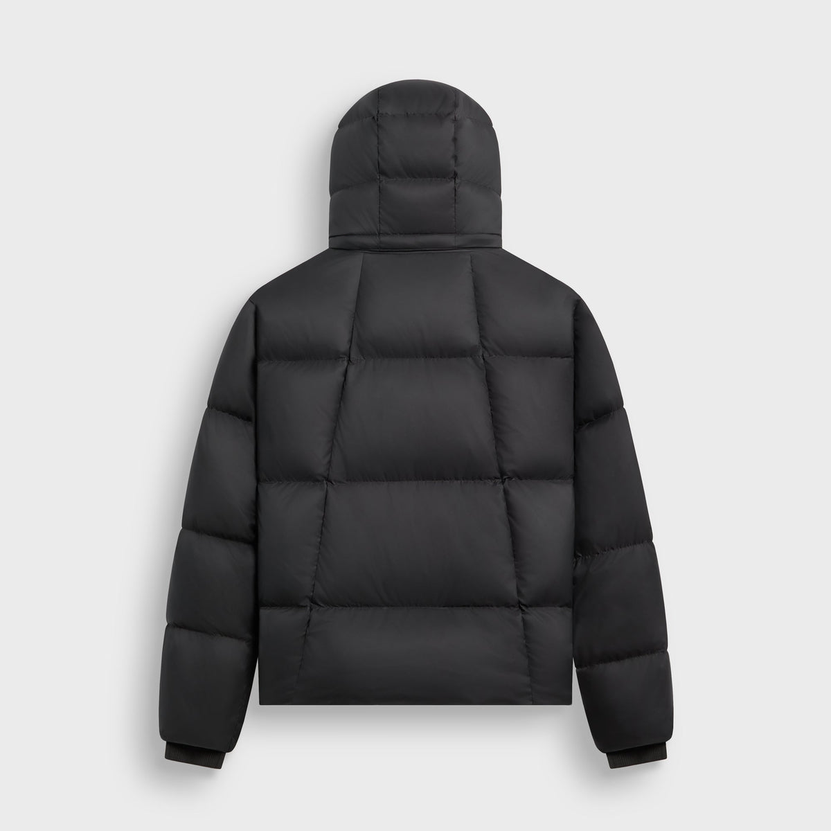 Kith Matte Stretch Taffeta Midi Puffer - Black - PH