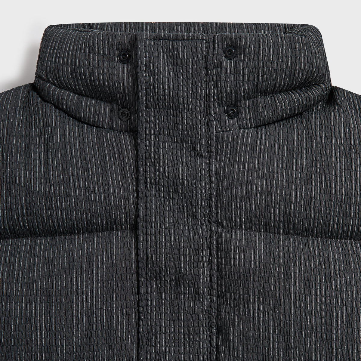 Kith Pleated Tech Maverick Puffer -  Black - PH