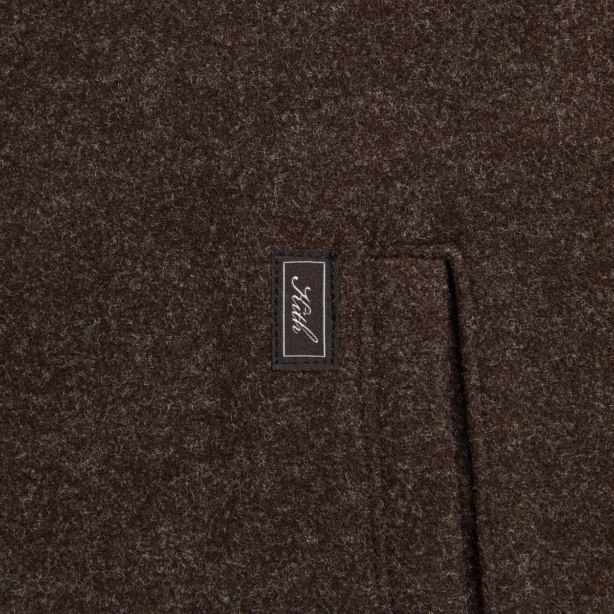 Kith Felted Jersey Stephen Track Jacket - Kindling - PH