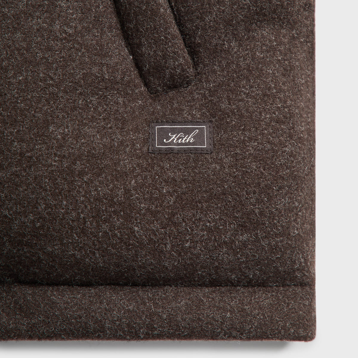 Kith Felted Jersey Maverick Puffer Vest - Kindling - PH