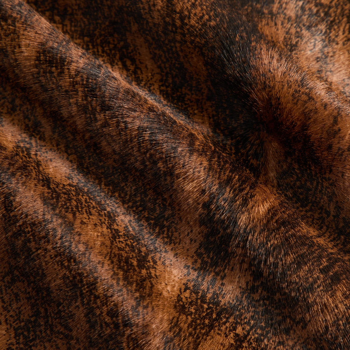 &Kin Deer Print Ponyhair Vail Jacket - Nougat