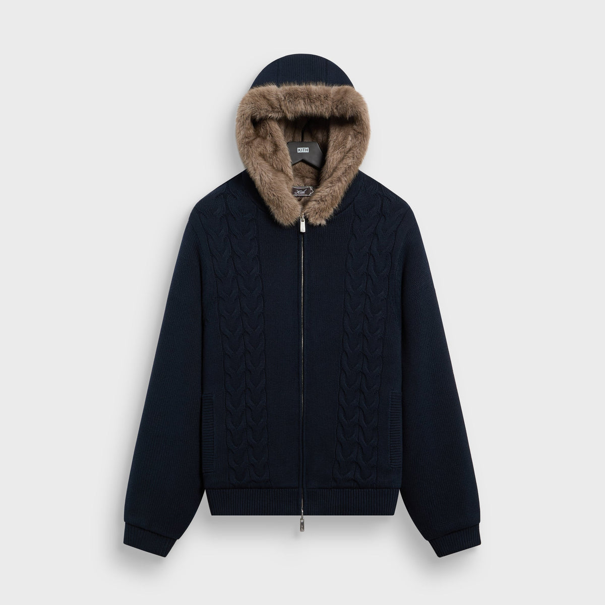 Kith Reversible Knit Jaysen Bomber Jacket - Nocturnal - PH