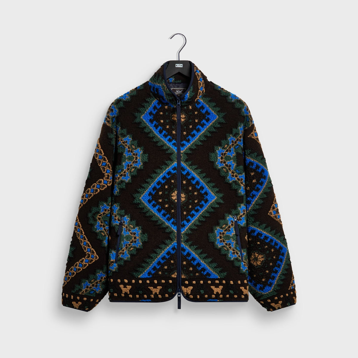 Kith Geo Chevron Sherpa Harper Jacket - Kindling - PH