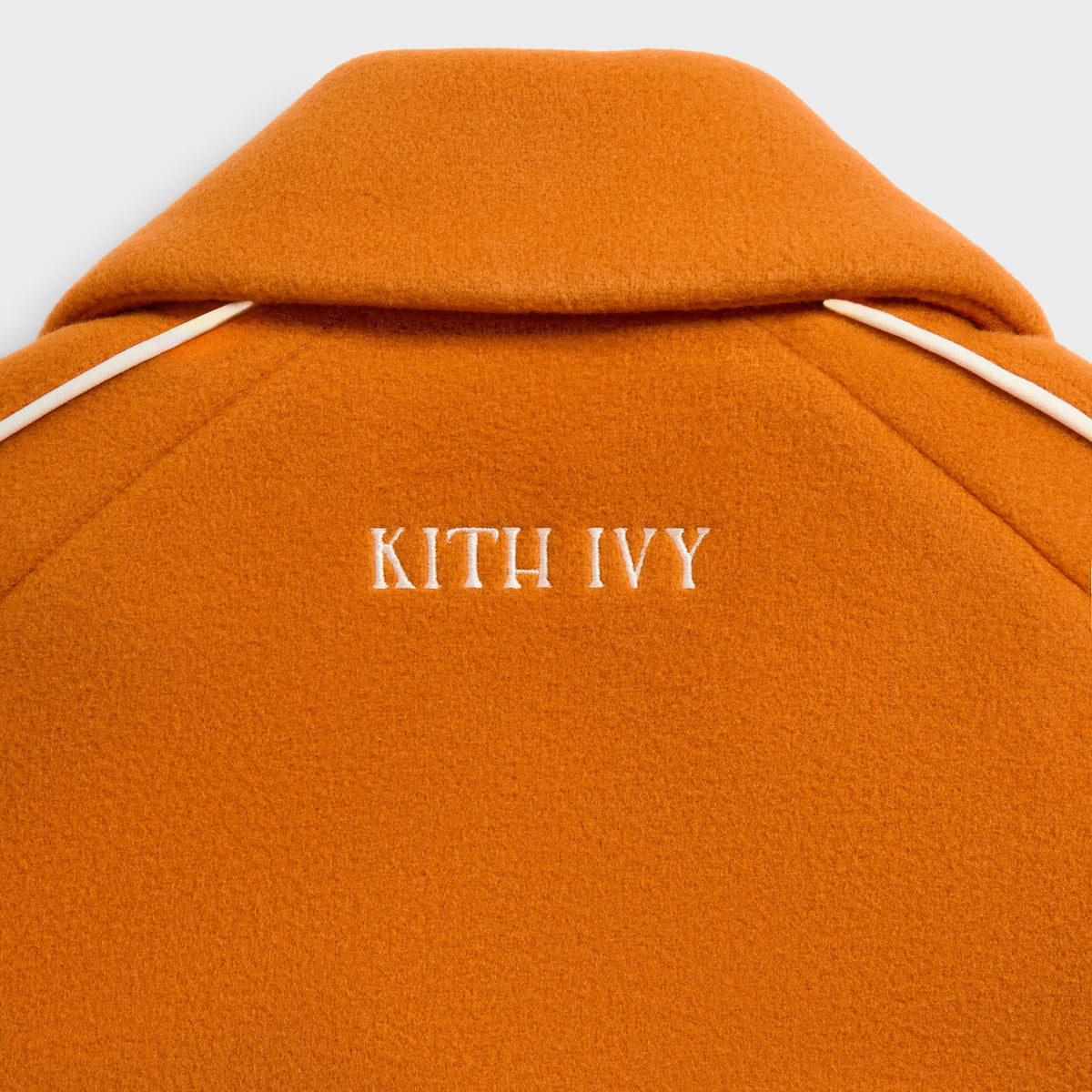 Kith Ivy Wool Varsity Jacket - Clementine