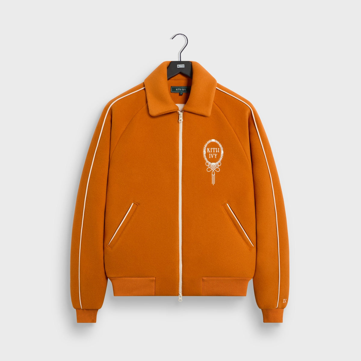 Kith Ivy Wool Varsity Jacket - Clementine - PH