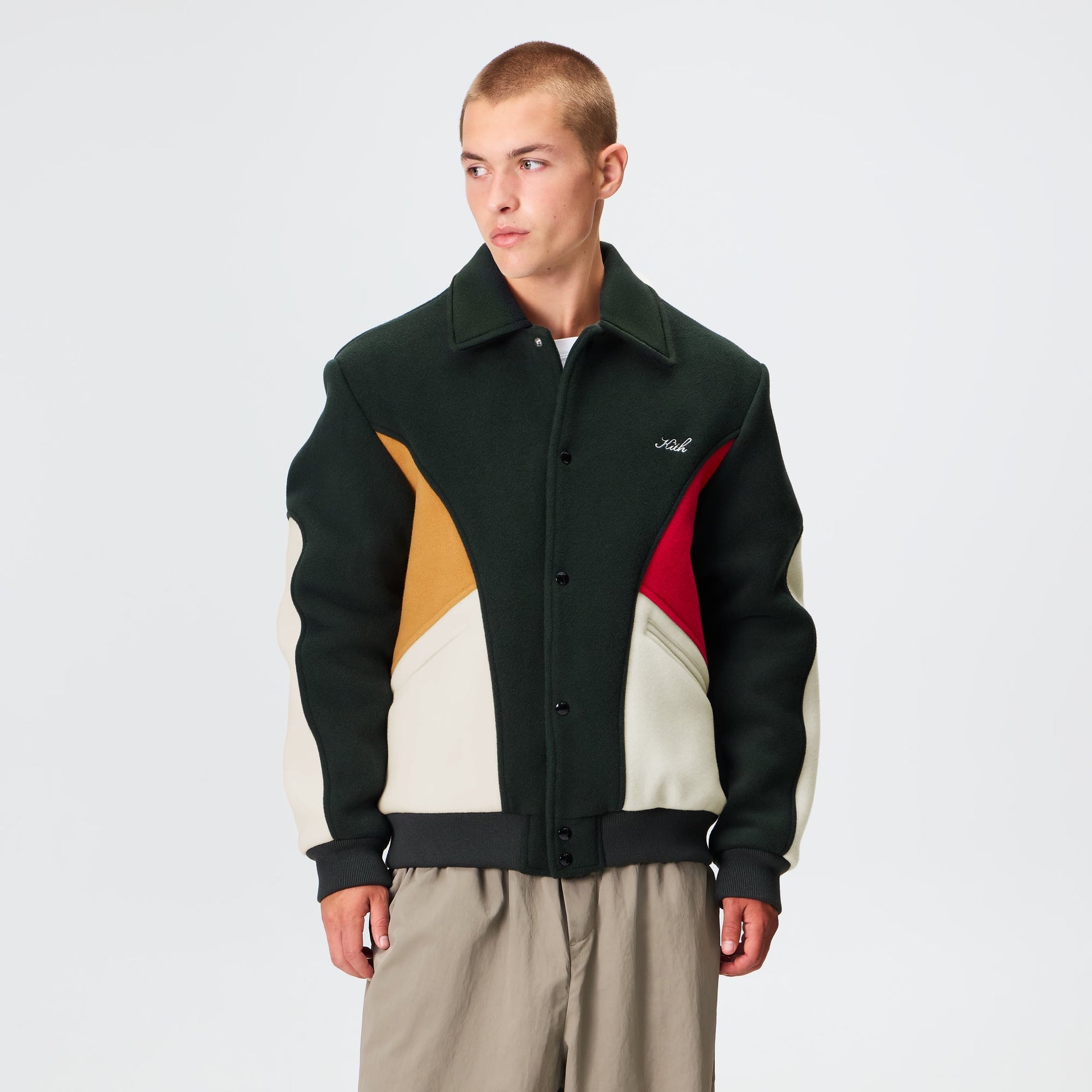 Kith Melton Wool Varsity Jacket - Stadium - PH