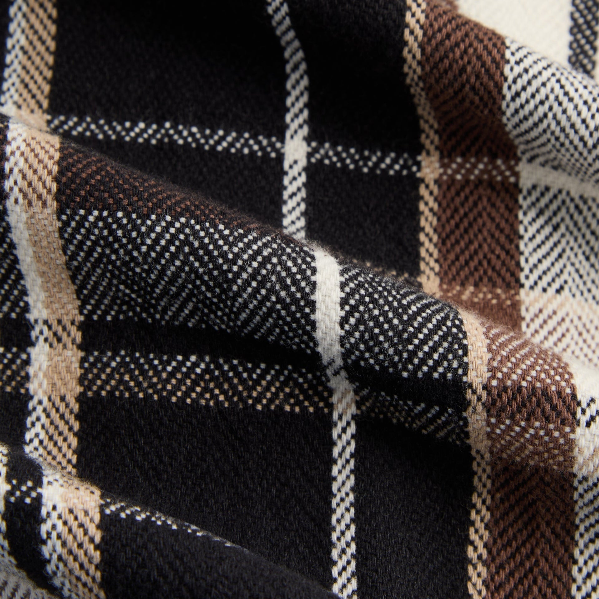 Kith Plaid Henson Buttondown Shirt - Black - PH