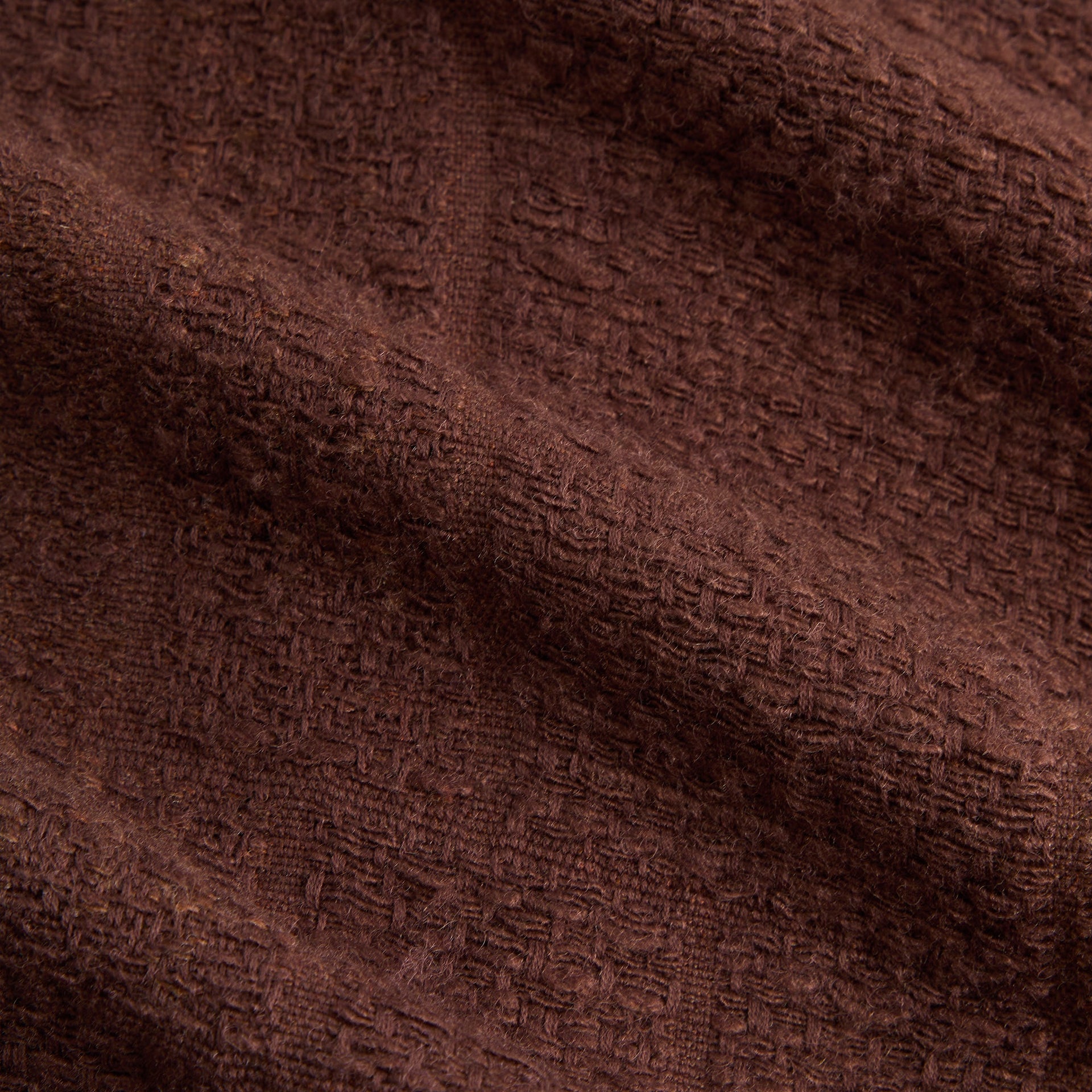 Kith Patchwork Tweed Johnson Shirt - Saddle