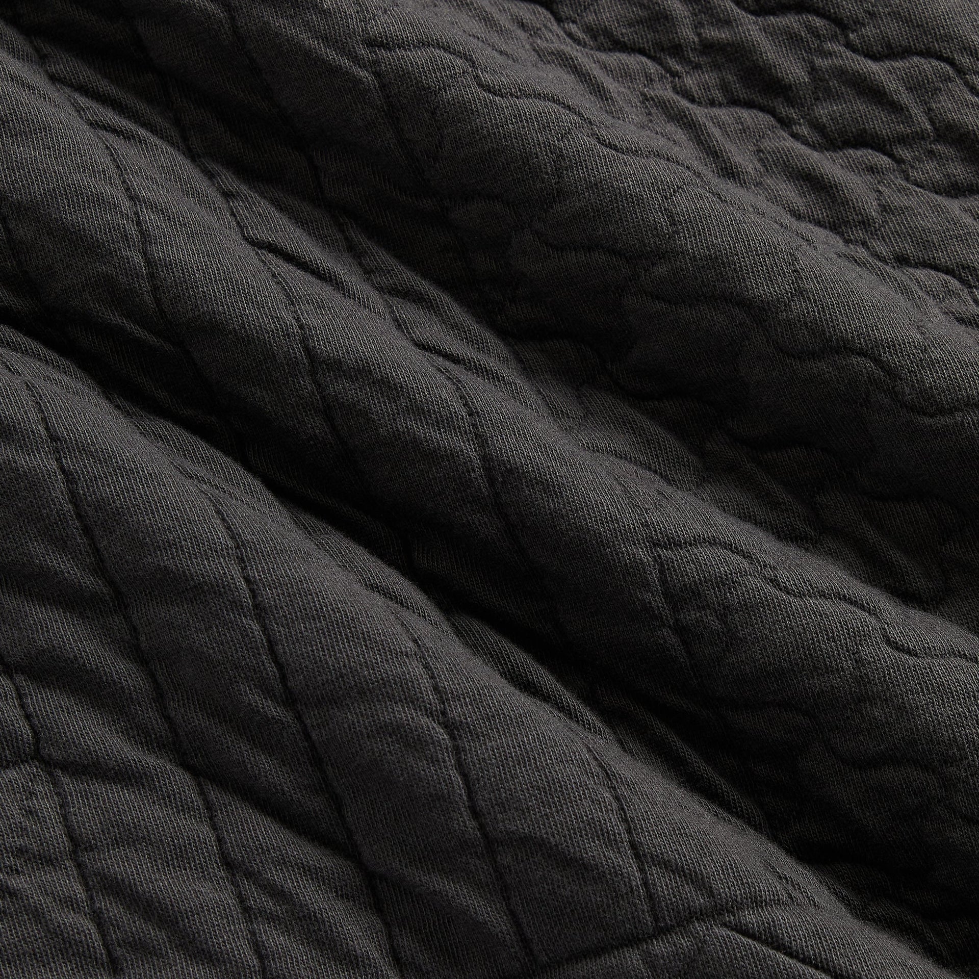 Kith Quilted Interlock Denis Pullover - Carbon - PH