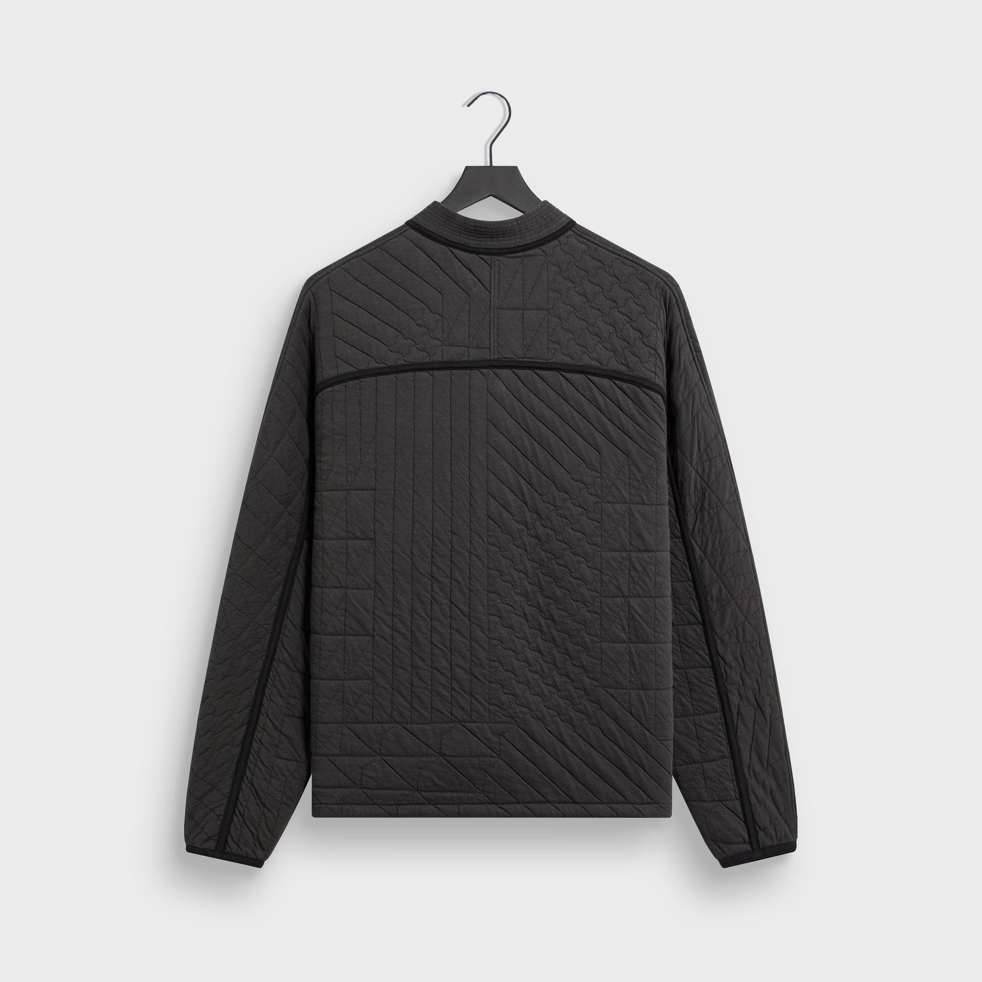 Kith Quilted Interlock Denis Pullover - Carbon - PH