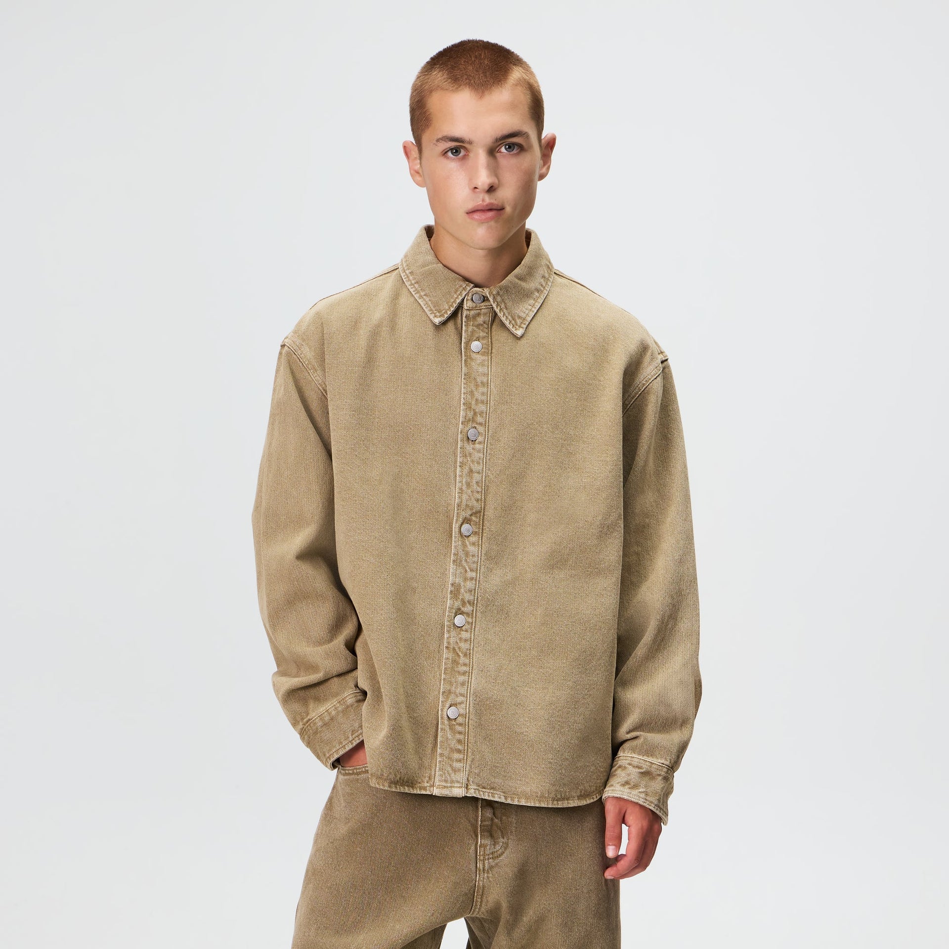 Kith Herringbone Denim Apollo Shirt - Deliver - PH