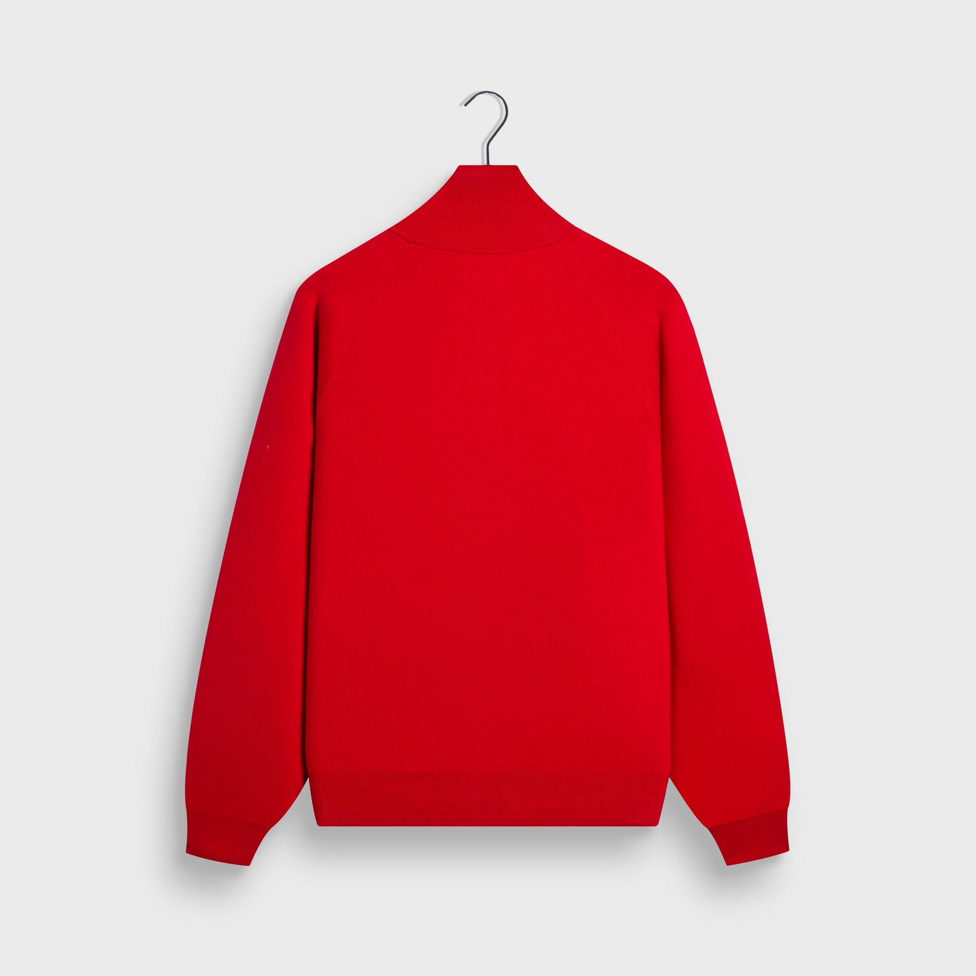 Kith Compact Cotton Knit Javier Quarter Zip Pullover - Fame - PH