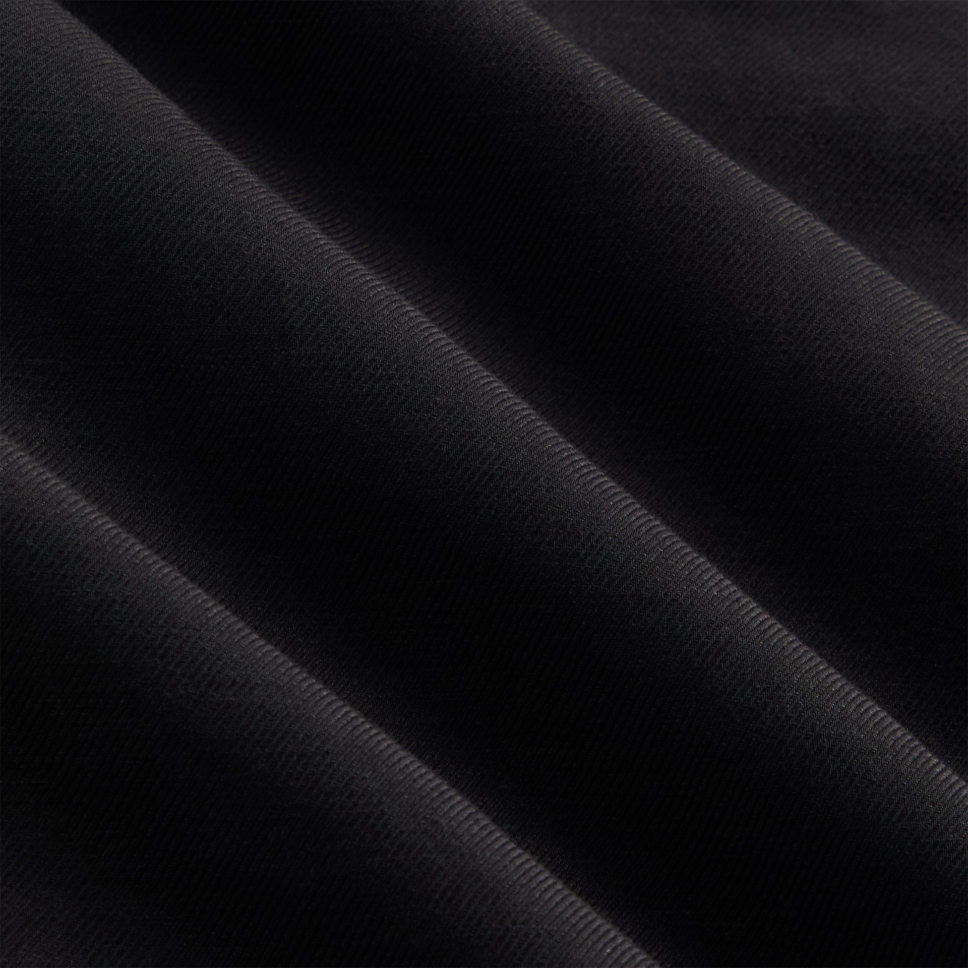 &Kin Long Sleeve Linen Viscose Twill Mathis Shirt - Black