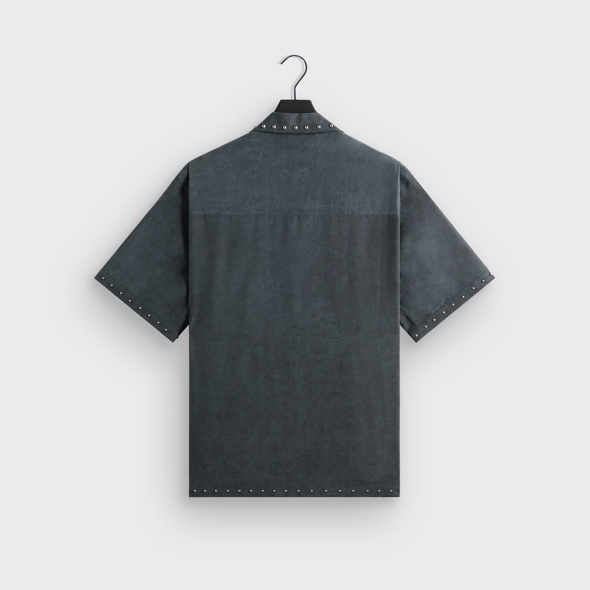 &Kin Studded Cupro Linen Sawyer Shirt - Somber - PH