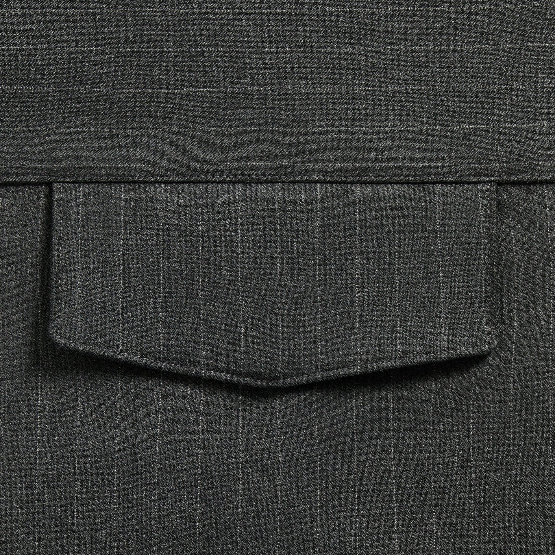 Kith Double Weave Montague Shirt - Dark Heather Grey