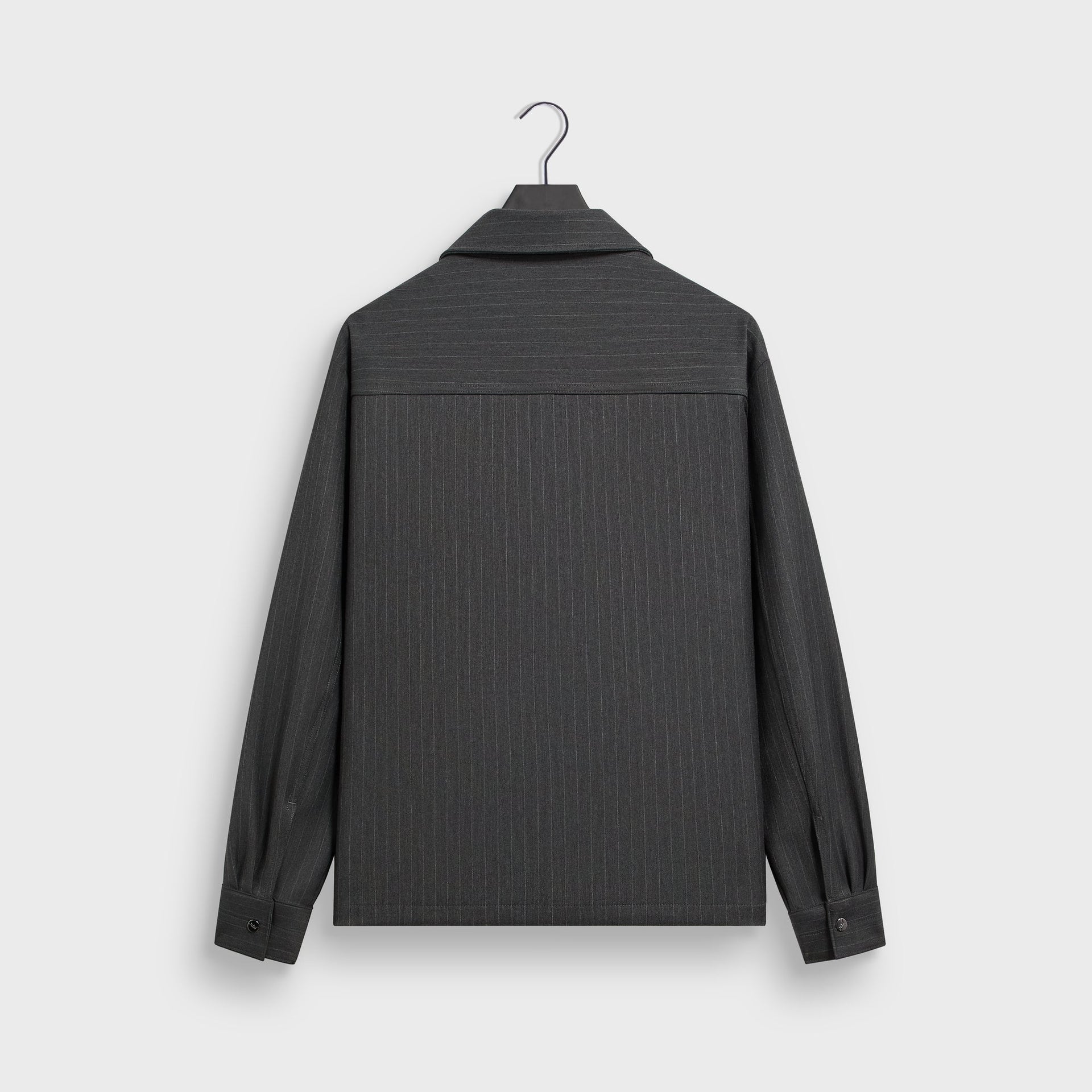 Kith Double Weave Montague Shirt - Dark Heather Grey - PH