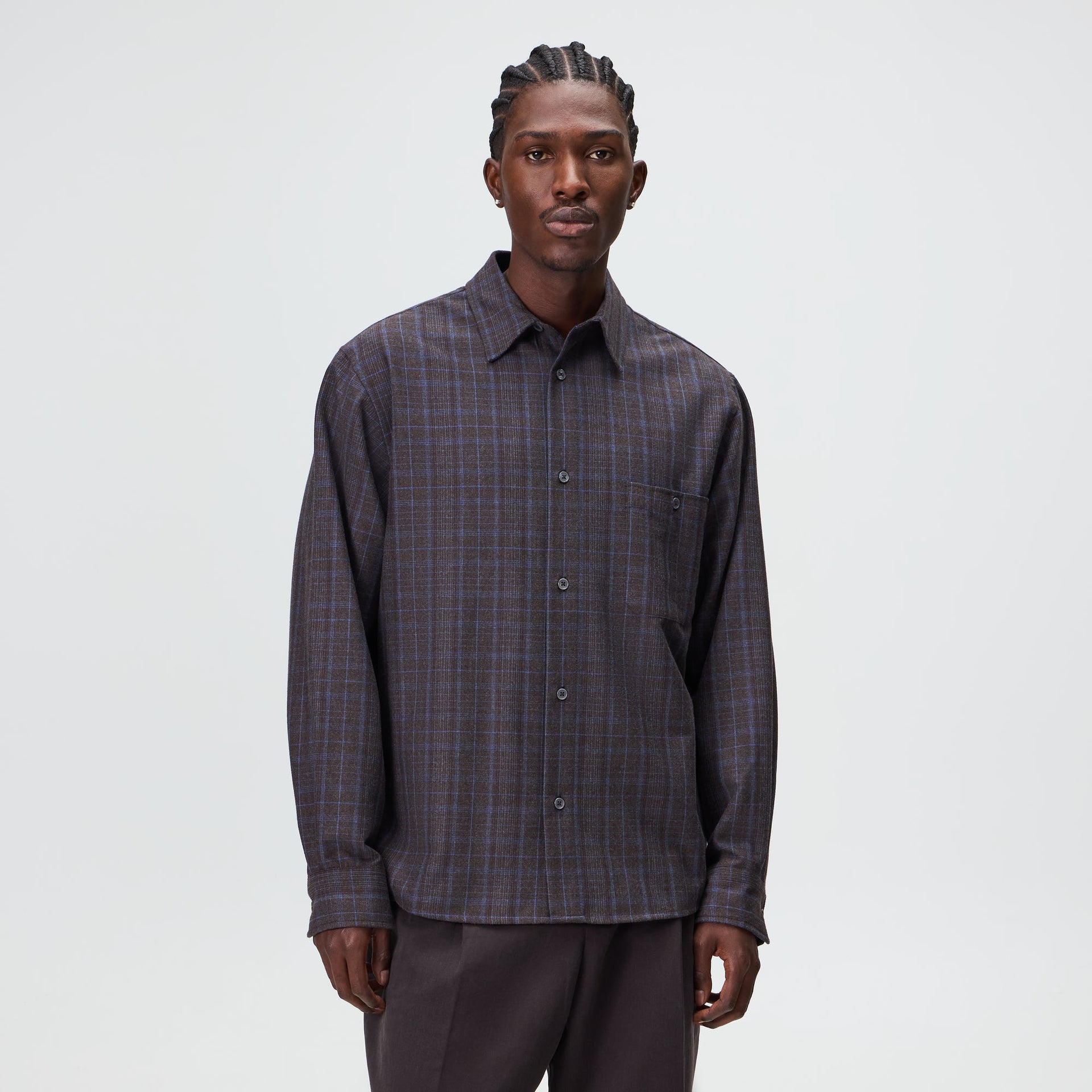 Kith Flannel Tomas Shirt - Nocturnal - PH