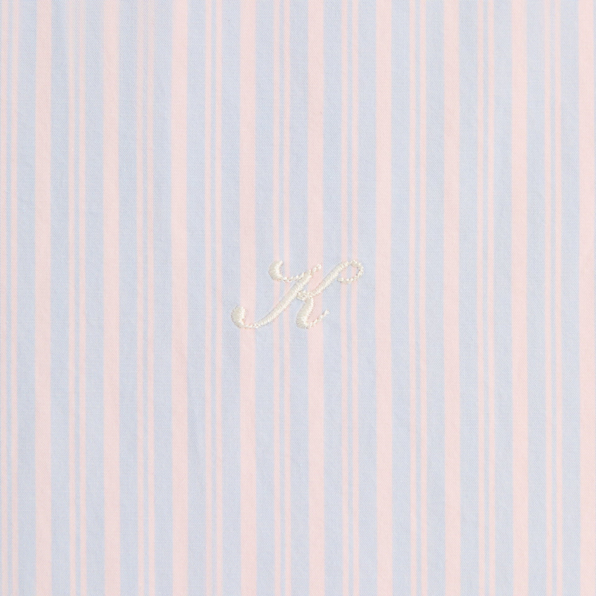 Kith Striped Poplin Georgie Shirt - Hydrangea