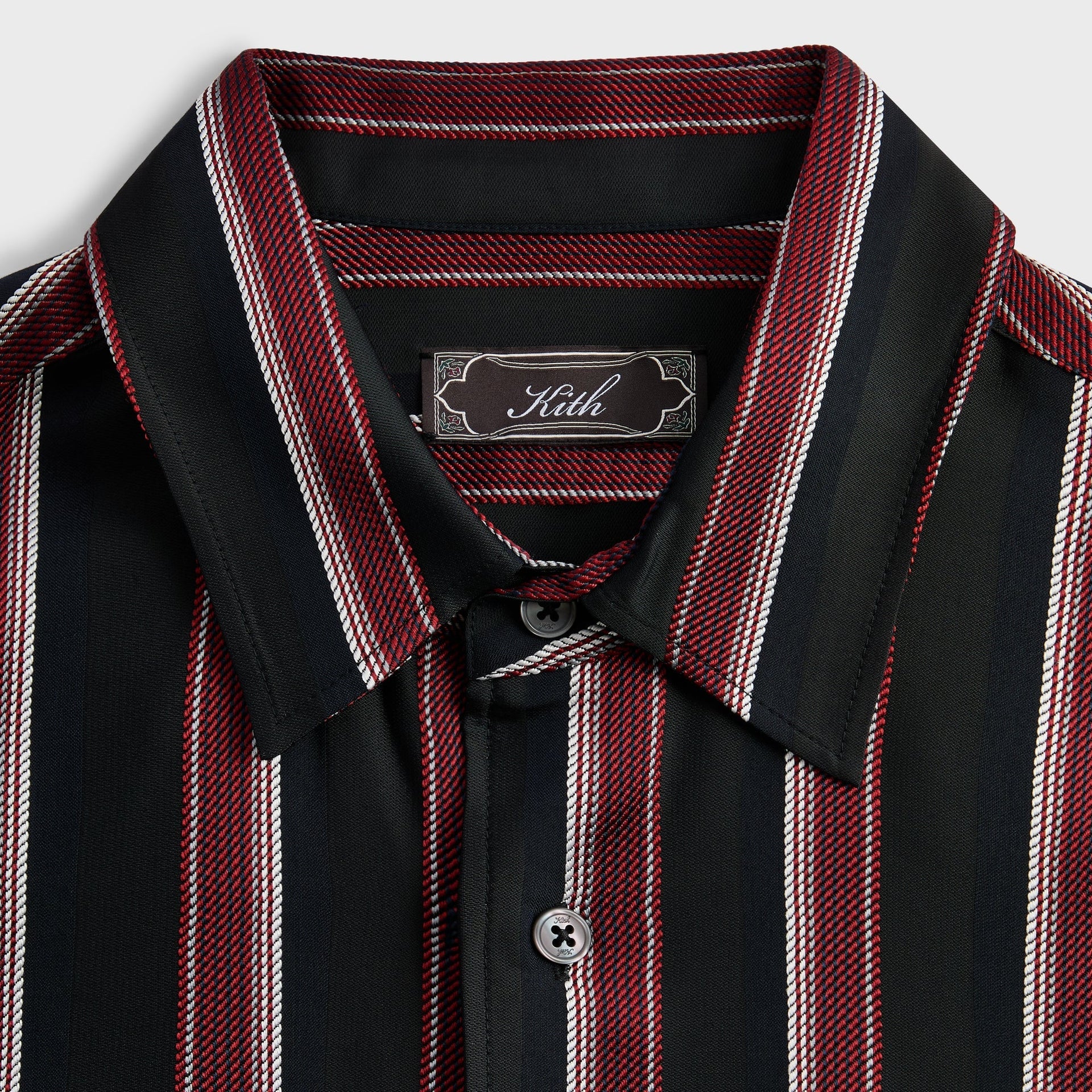 Kith Striped Jacquard Thompson Shirt - Nocturnal - PH