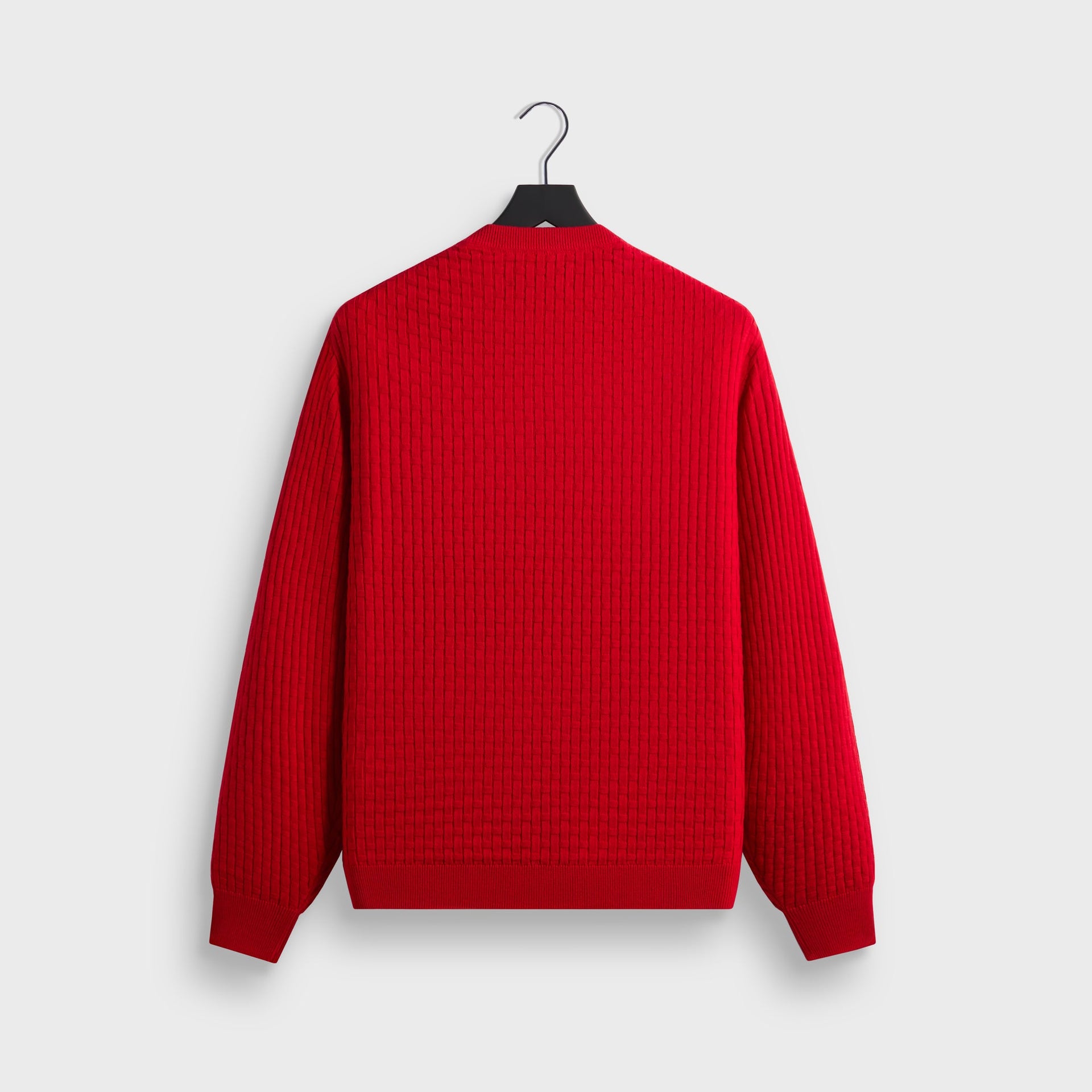 Kith Basketweave Tilden Crewneck Sweater - Fame