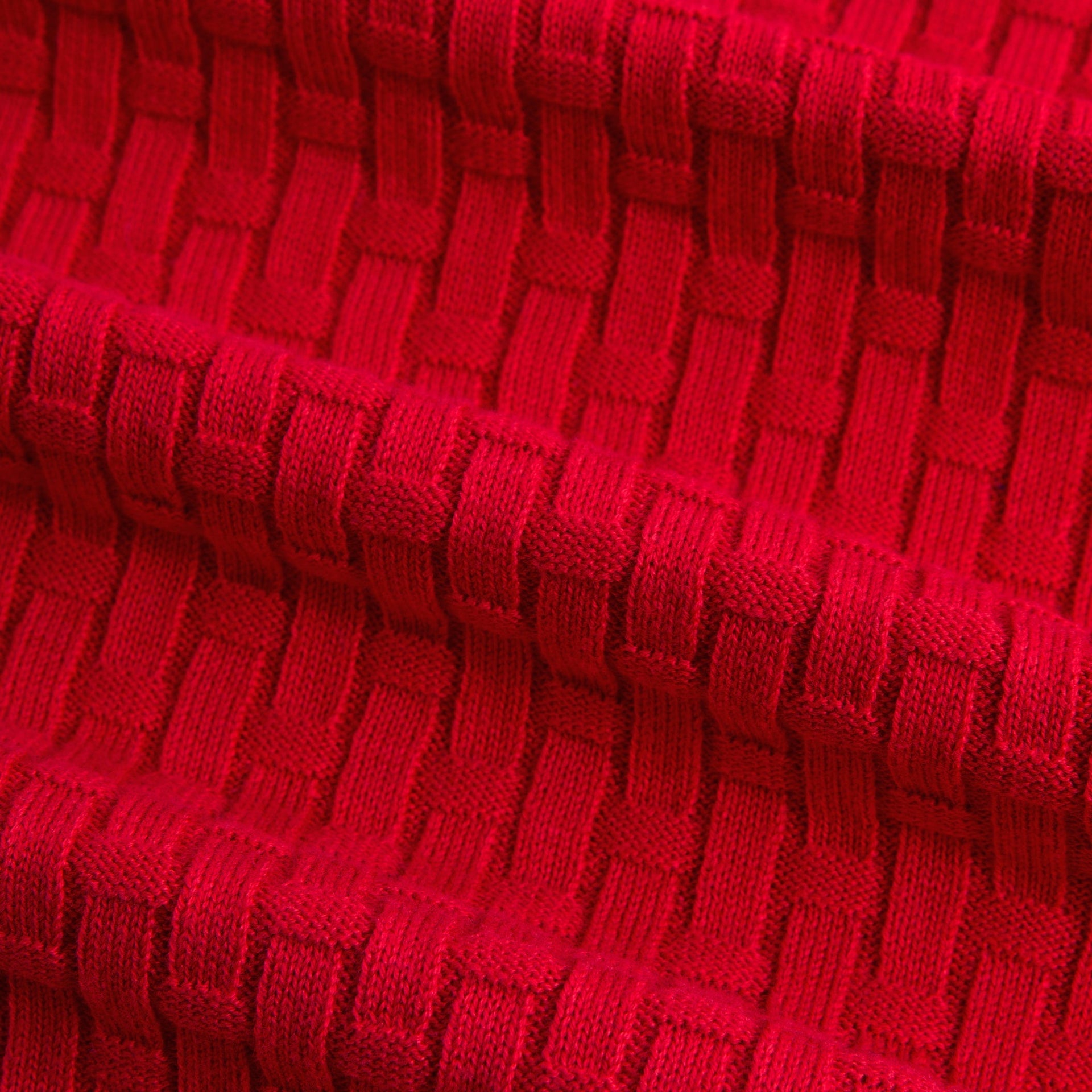 Kith Basketweave Tilden Crewneck Sweater - Fame - PH