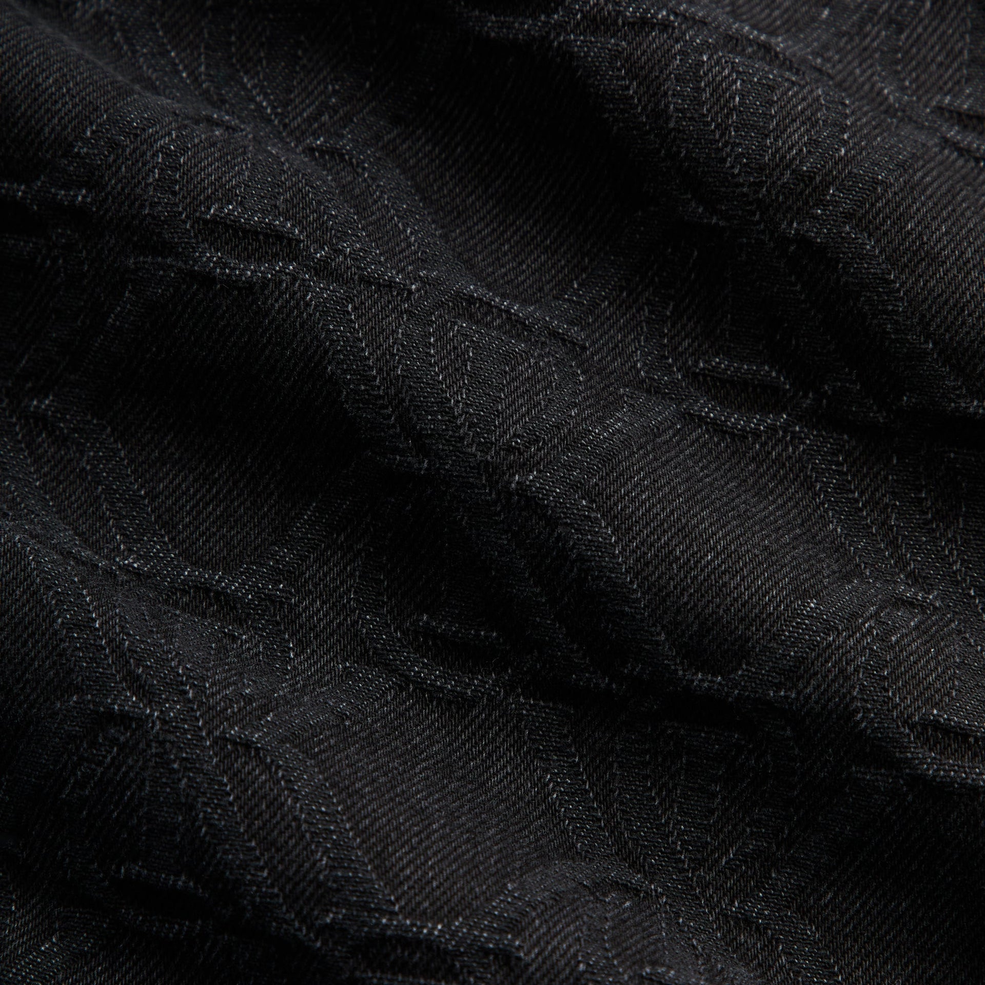 Kith Jacquard Crest Apollo Shirt - Black - PH