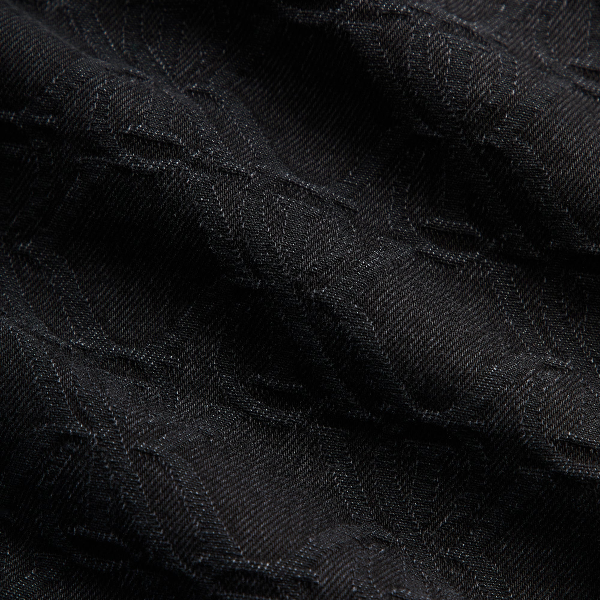 Kith Jacquard Crest Apollo Shirt - Black